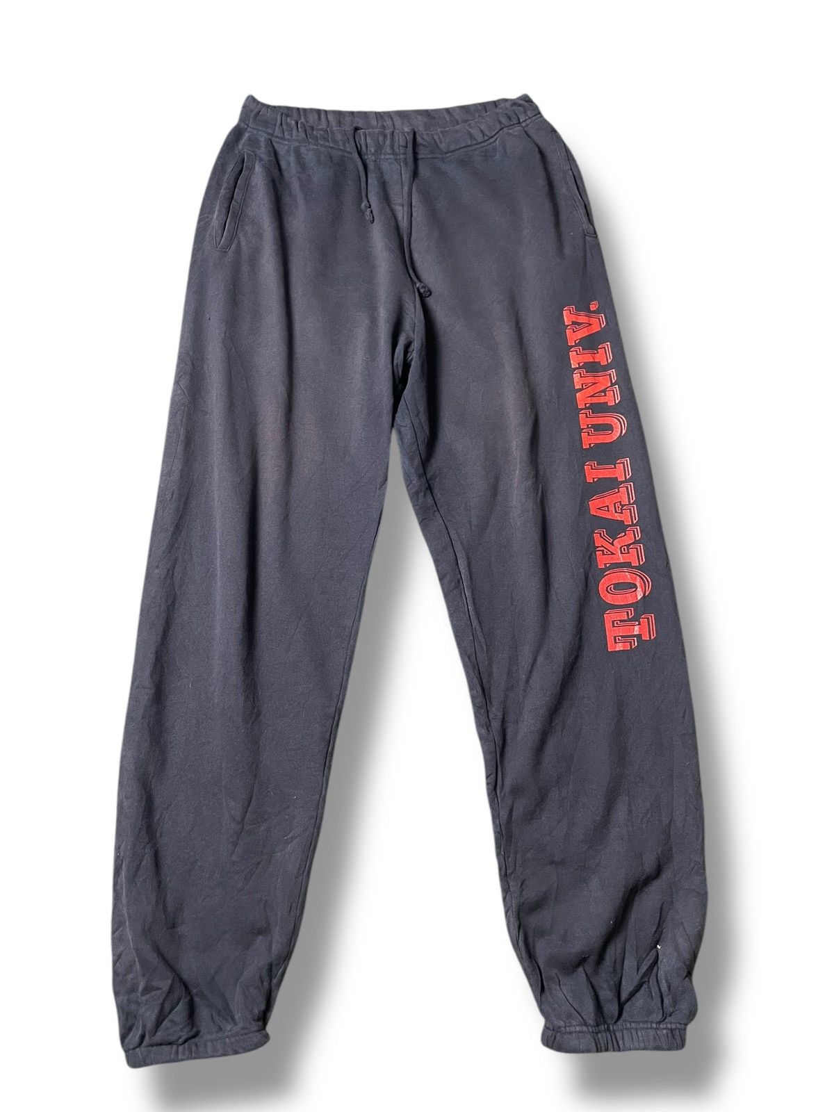 Japanese Brand × Vintage TOKAI UNIV. Japanese Brand Sweatpants (89) Size US 29 - 1 Thumbnail