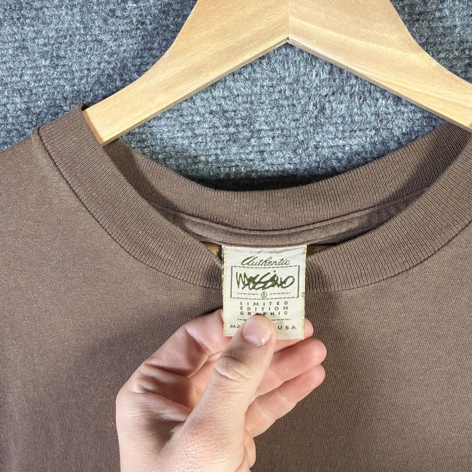 Mossimo Vintage Mossimo Shirt Mens XL Brown 90s Skate Tee California Size US XL / EU 56 / 4 - 5 Thumbnail