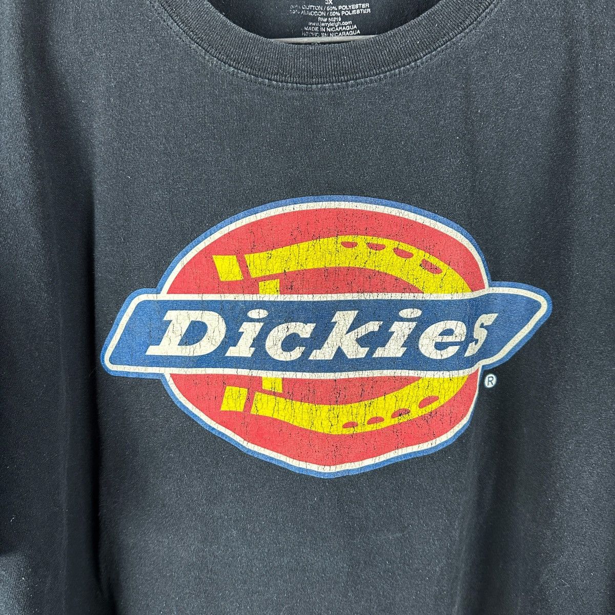 Dickies SIZE 3XL - Mens Y2K Dickies Center Logo Shirt Size US XXL / EU 58 / 5 - 2 Thumbnail