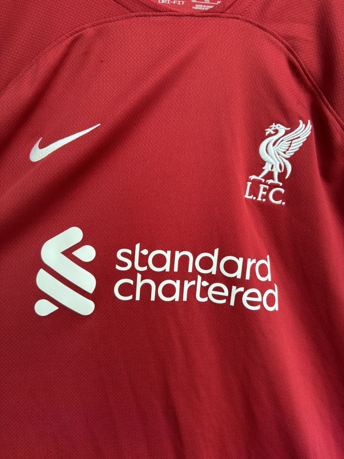 Nike Liverpool 2022 2023 Henderson Football Shirt Soccer Jersey Size US XXL / EU 58 / 5 - 7 Thumbnail