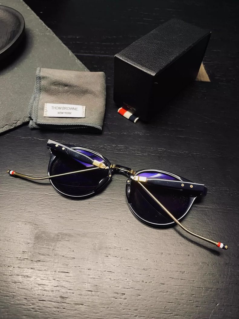 Thom Browne Thom Browne Size OSTB-806 Folding sunglasses sunglasses sun Size ONE SIZE - 5 Thumbnail