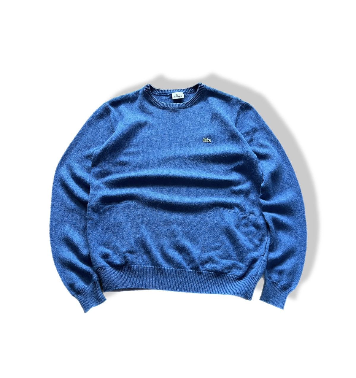 Lacoste Vintage Lacoste Y2k Baggy Sweater Mini Logo Size US M / EU 48-50 / 2 - 1 Thumbnail
