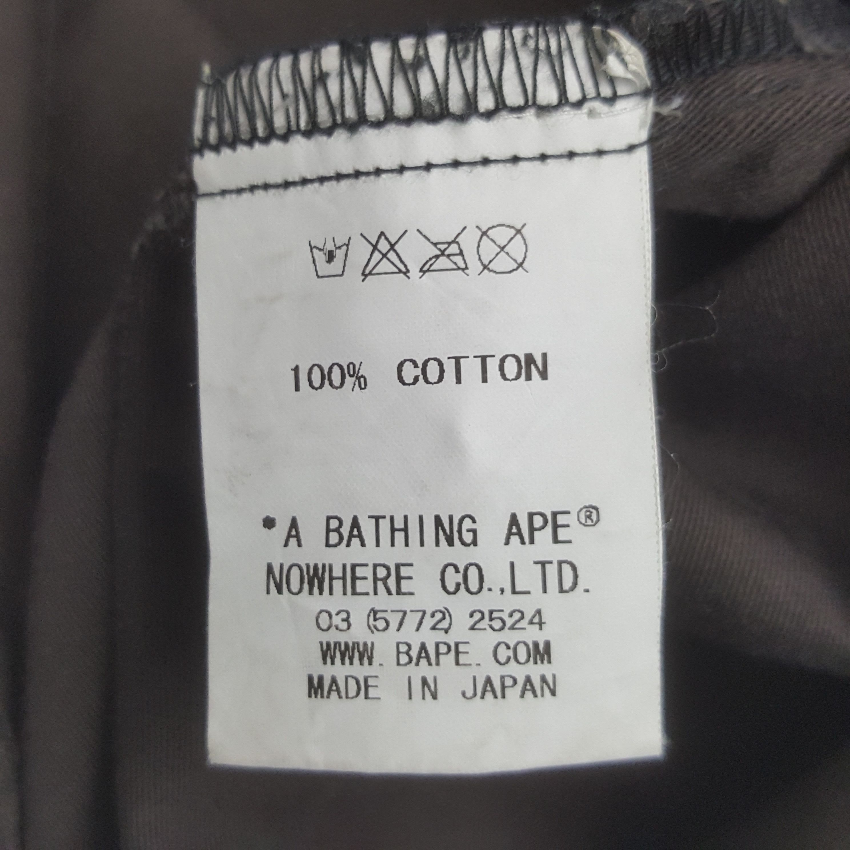 Bape Vintage BAPE A Bathing Ape Button Up Jacket Size US XS / EU 42 / 0 - 10 Thumbnail