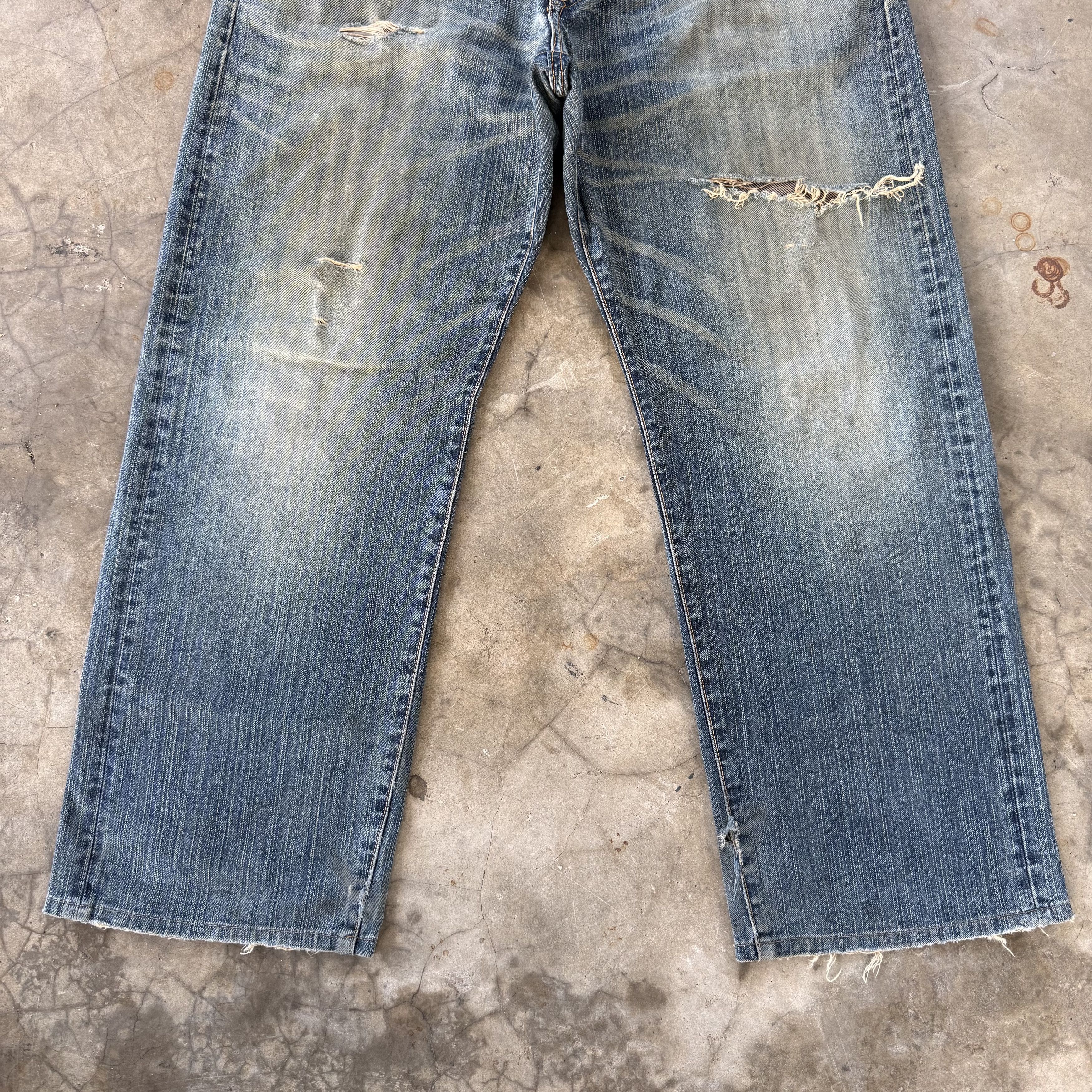 Edwin Vintage Edwin Faded Rusty distressed Denim Pants Size US 36 / EU 52 - 2 Thumbnail