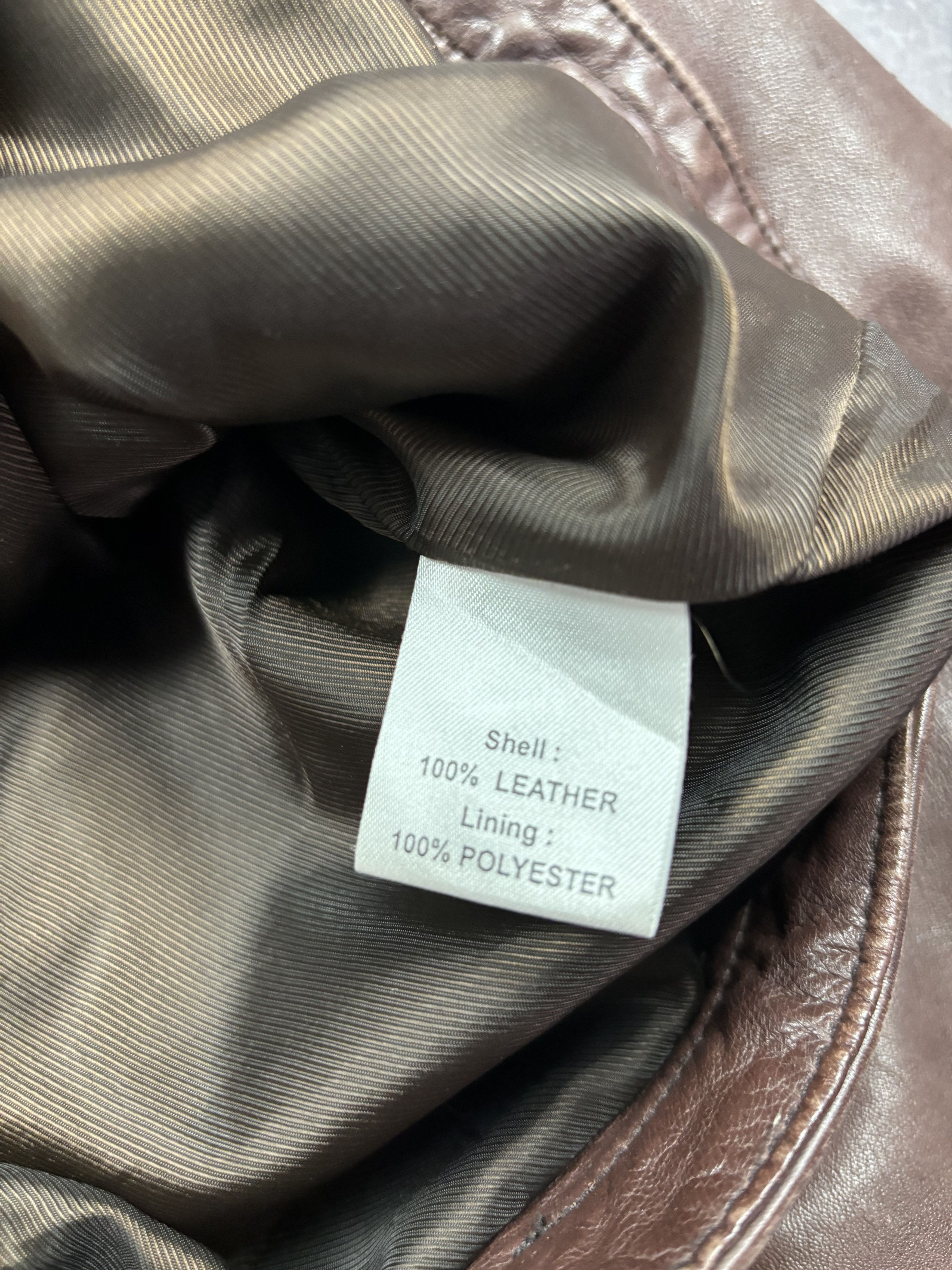 Diesel Rick Owens Type Yohji Yamamoto Style Diesel Leather Jacket Size US S / EU 44-46 / 1 - 9 Thumbnail