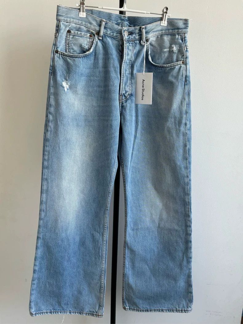 acne studios Slightly flared loose washed jeans 2505-Nextar