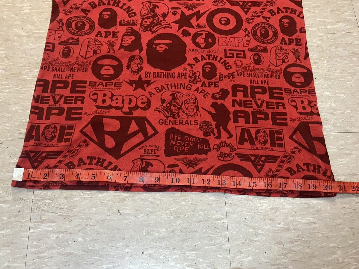 Bape Bape All Over Print T-shirt Size US M / EU 48-50 / 2 - 11 Thumbnail