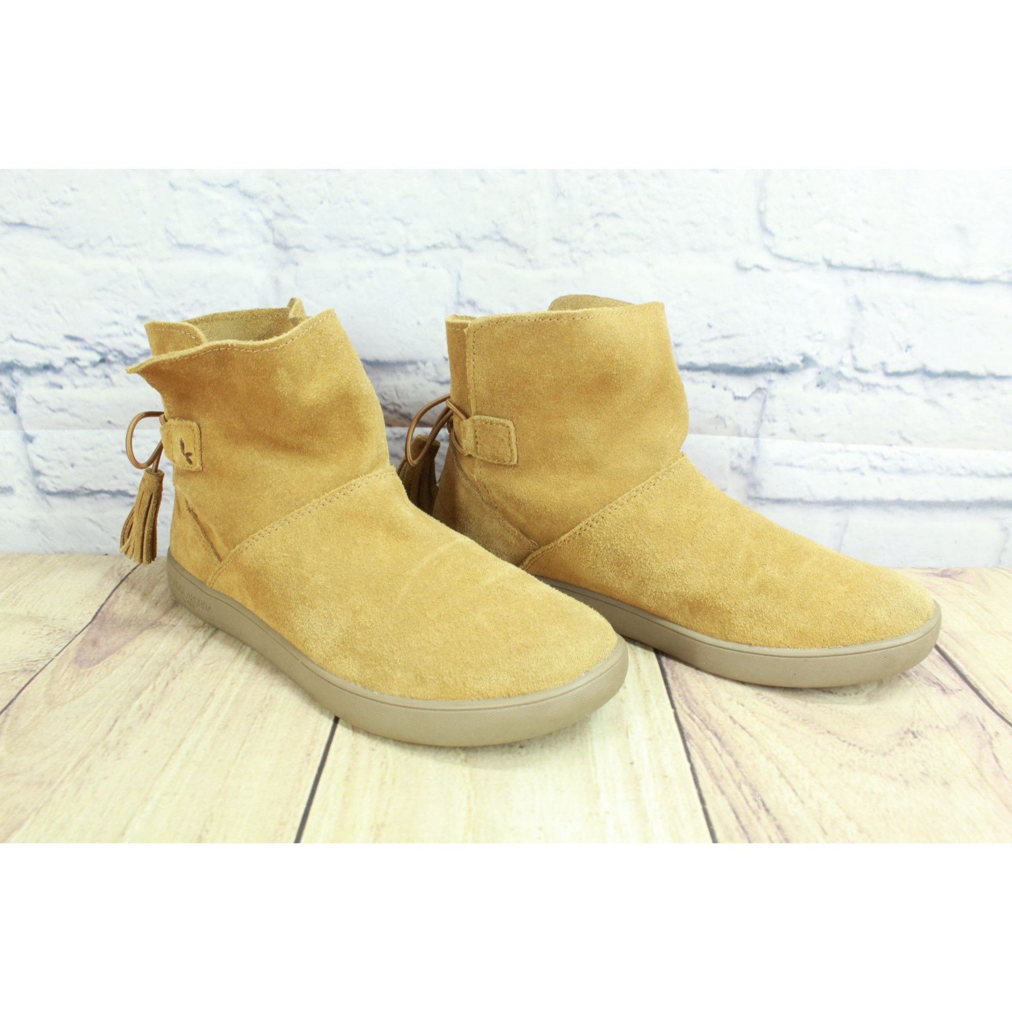 Koolaburra Koolaburra by UGG Skyller Chestnut Suede Bow Tassel Booties Size US 6 / IT 36 - 3 Thumbnail