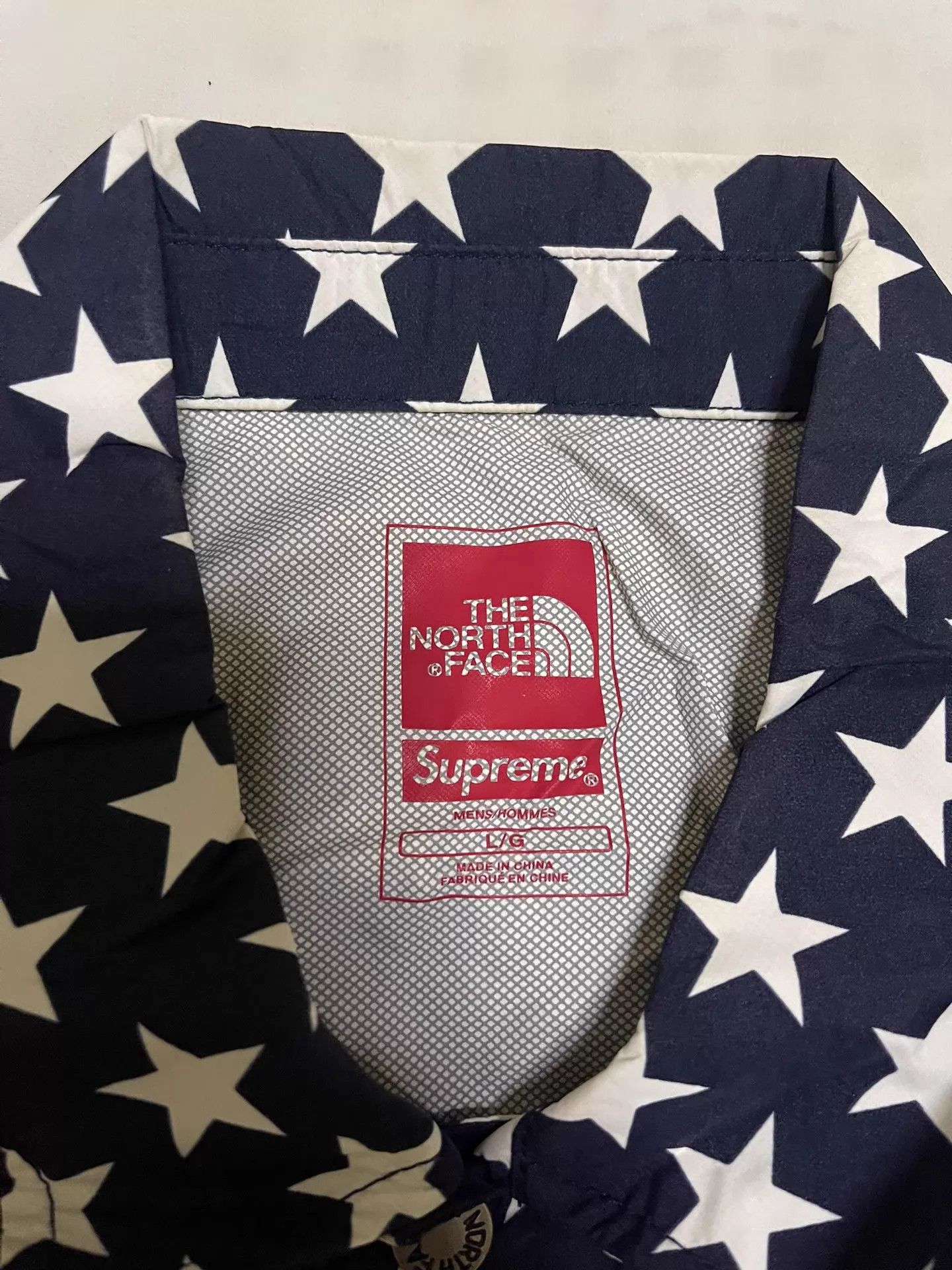 Supreme Supreme x TNF 15ss Blue Star Coach Jacket L Size US L / EU 52-54 / 3 - 6 Thumbnail