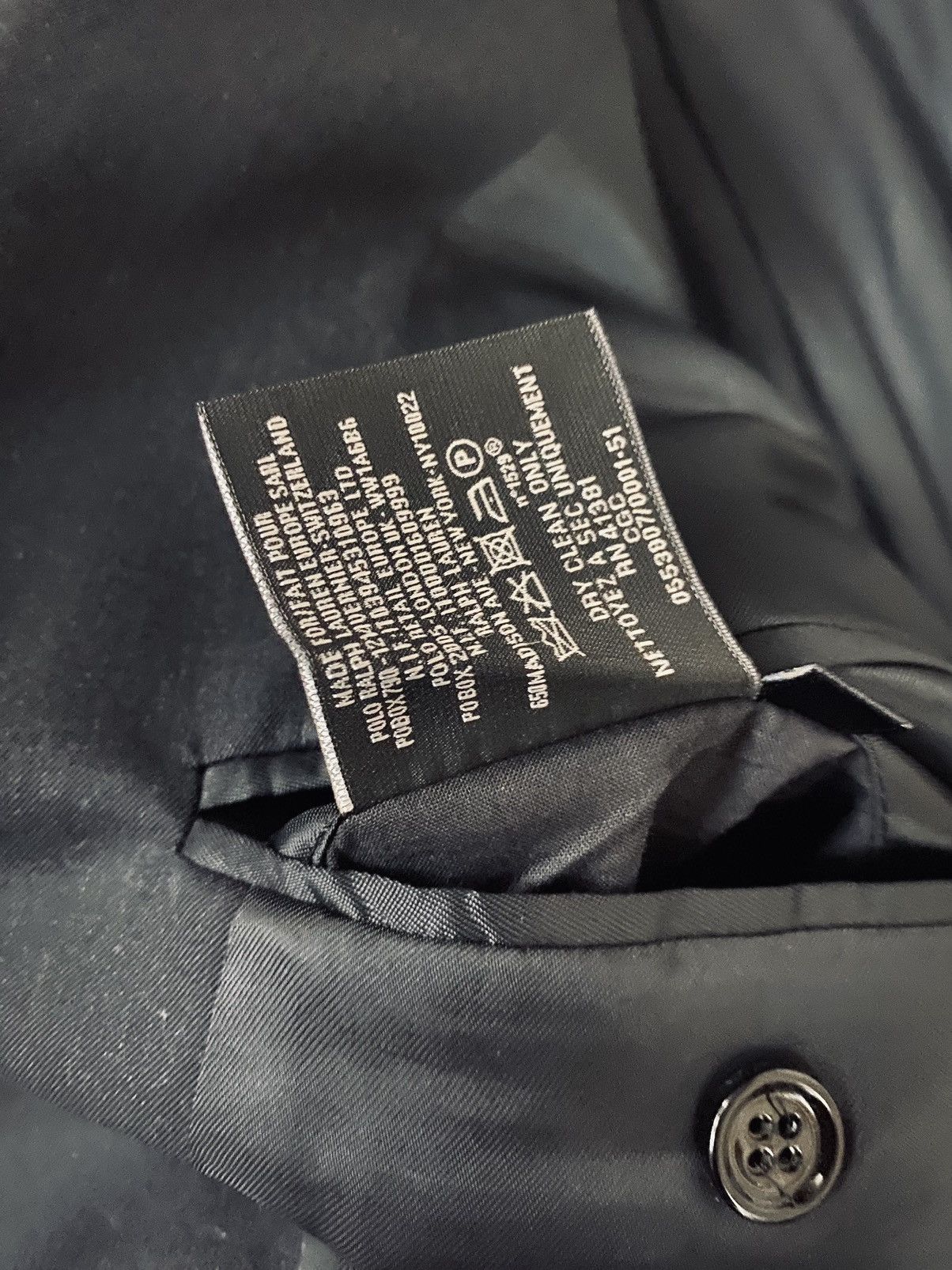 Ralph Lauren RALPH LAUREN BLACK LABEL - black 2-Btn “Anthony” Suit - 42 Size 42R - 14 Thumbnail