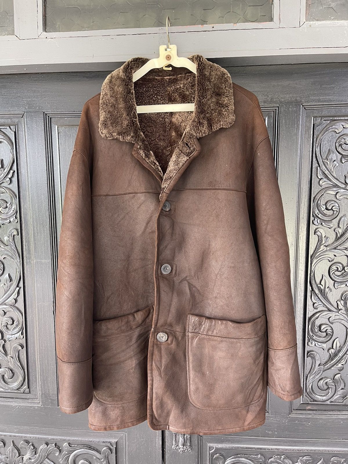 Saint Laurent Paris Yves Saint Laurent Sheepskin Sherling jacket Size US M / EU 48-50 / 2 - 2 Thumbnail