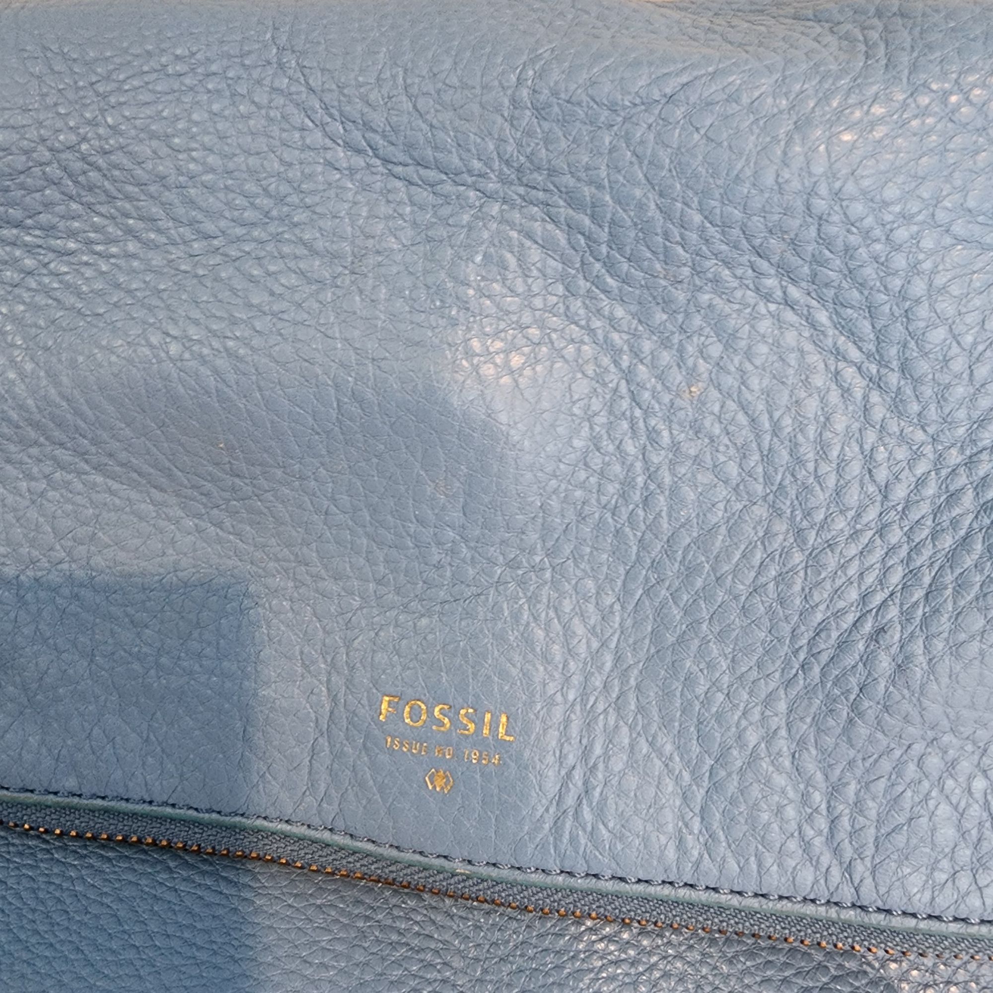 Fossil Fossil Preston Flap Crossbody Royal Blue Leather lots of poc Size ONE SIZE - 2 Thumbnail