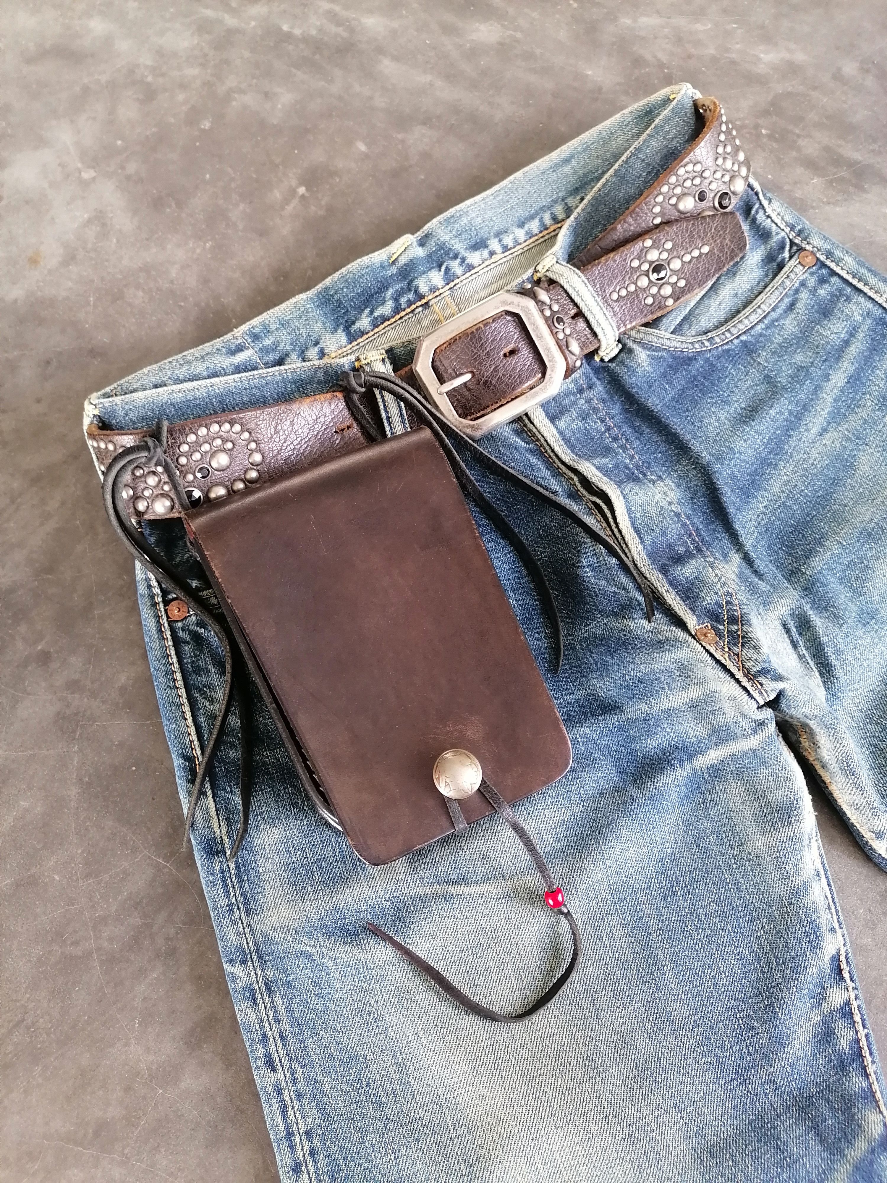 Genuine Leather × Japanese Brand × Redmoon Dakota P&C Leather Works Medicine / Belt Bag Size ONE SIZE - 1 Thumbnail