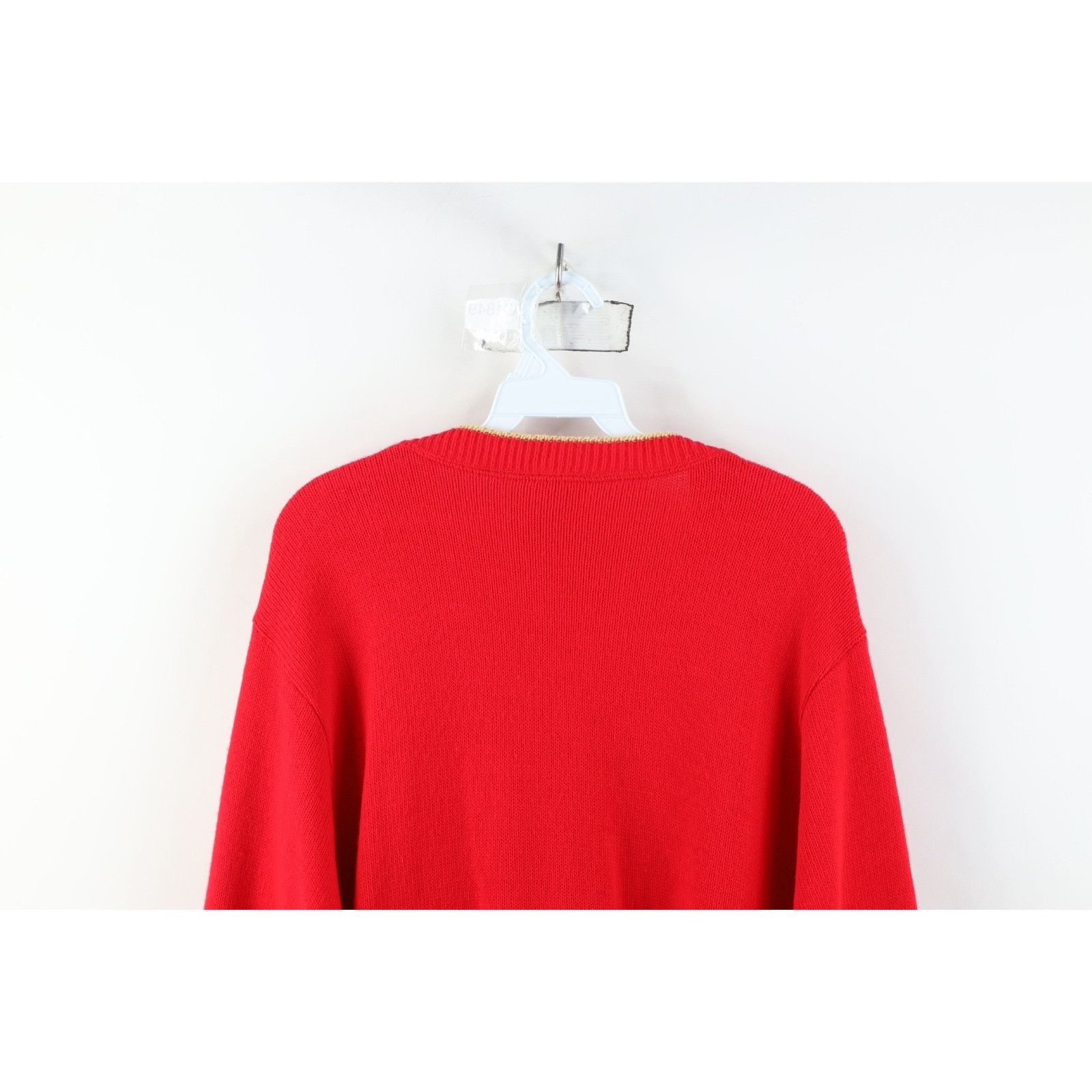 Vintage Vintage 90s Streetwear Christmas Fair Isle Cardigan Sweater Size M / US 6-8 / IT 42-44 - 11 Thumbnail