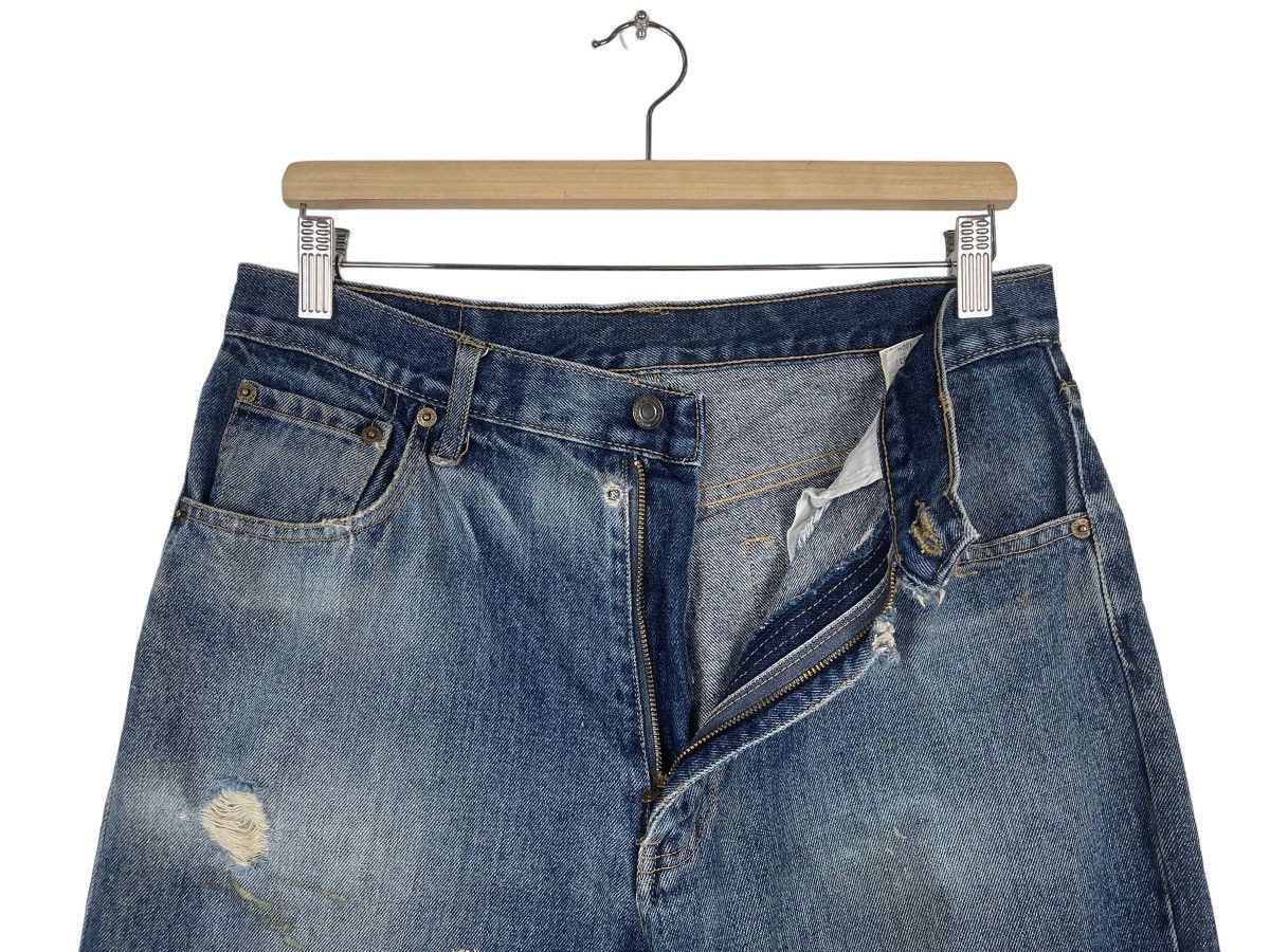 GOSTAR DE FUGA Blue Denim Jeans Machope Distressed Jeans Size US 30 / EU 46 - 11 Thumbnail