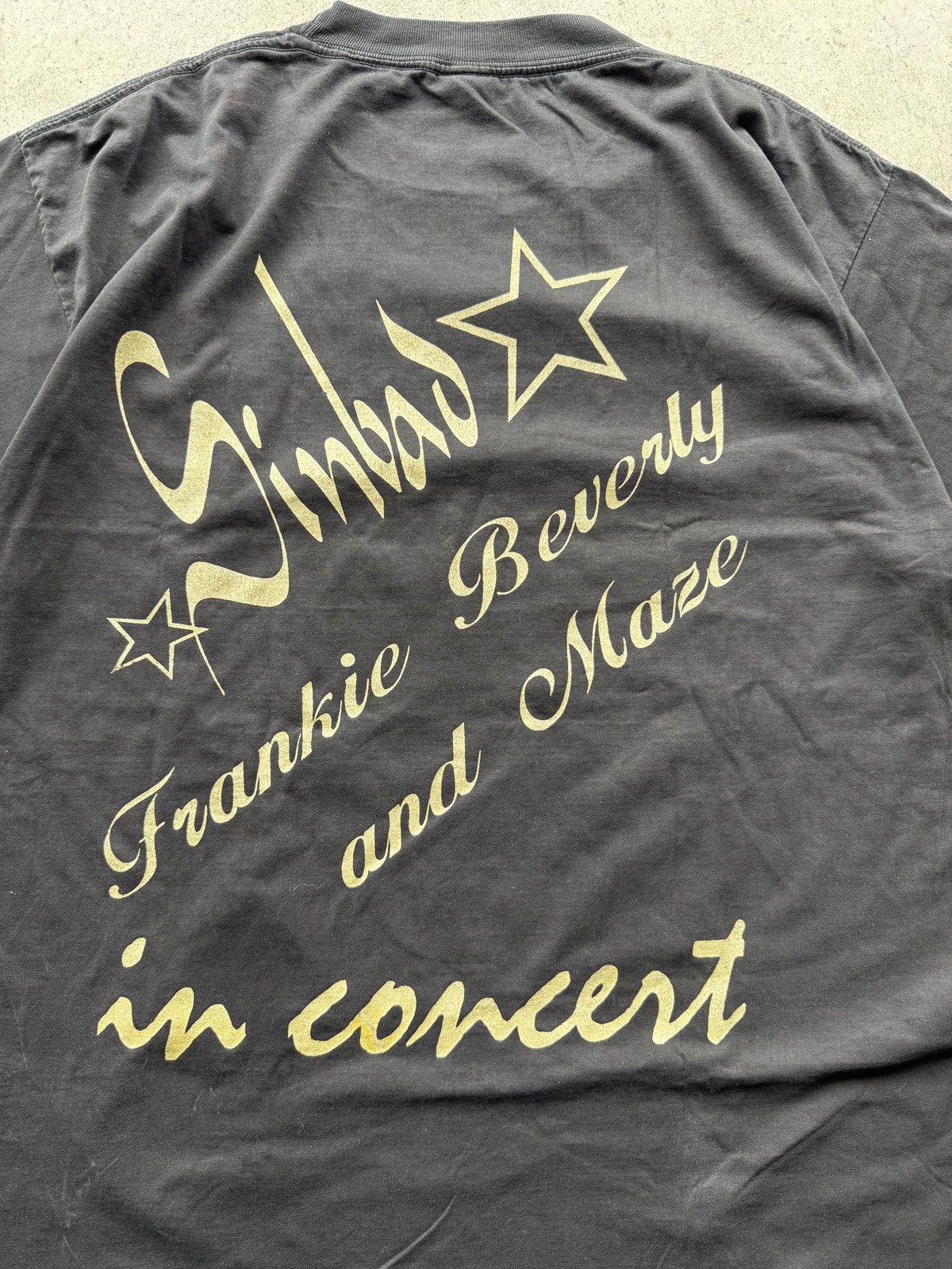 Band Tees × Rap Tees × Vintage Single stitched Frankie Beverly and Maze Tour tee Size US L / EU 52-54 / 3 - 6 Thumbnail