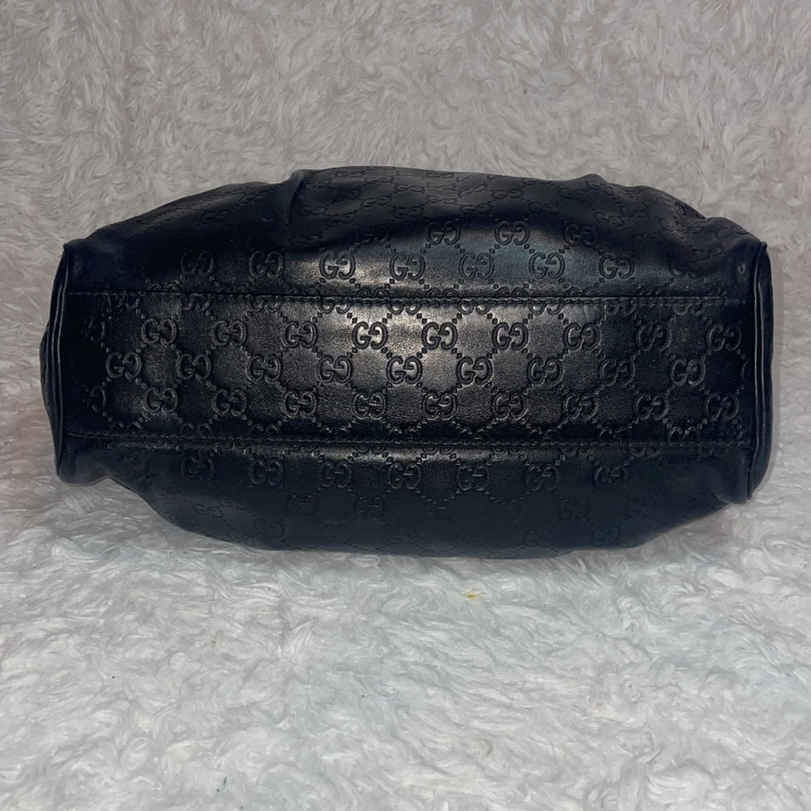 Gucci Gucci Sukey Guccissima GG Medium Tote Black 211944 Size ONE SIZE - 15 Thumbnail