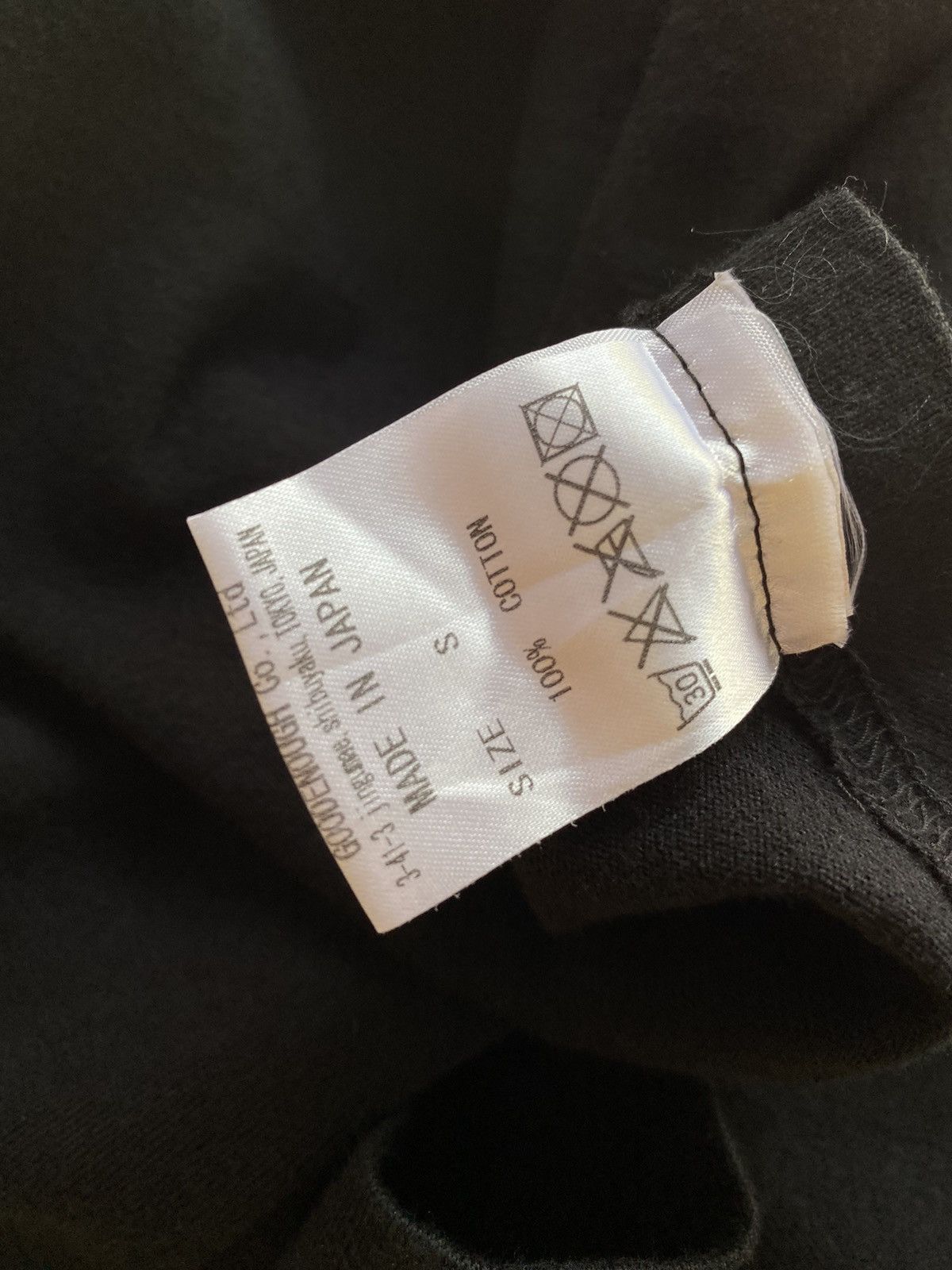 Designer GOOD ENOUGH Black Short Sleeve T-Shirt Size US S / EU 44-46 / 1 - 4 Thumbnail