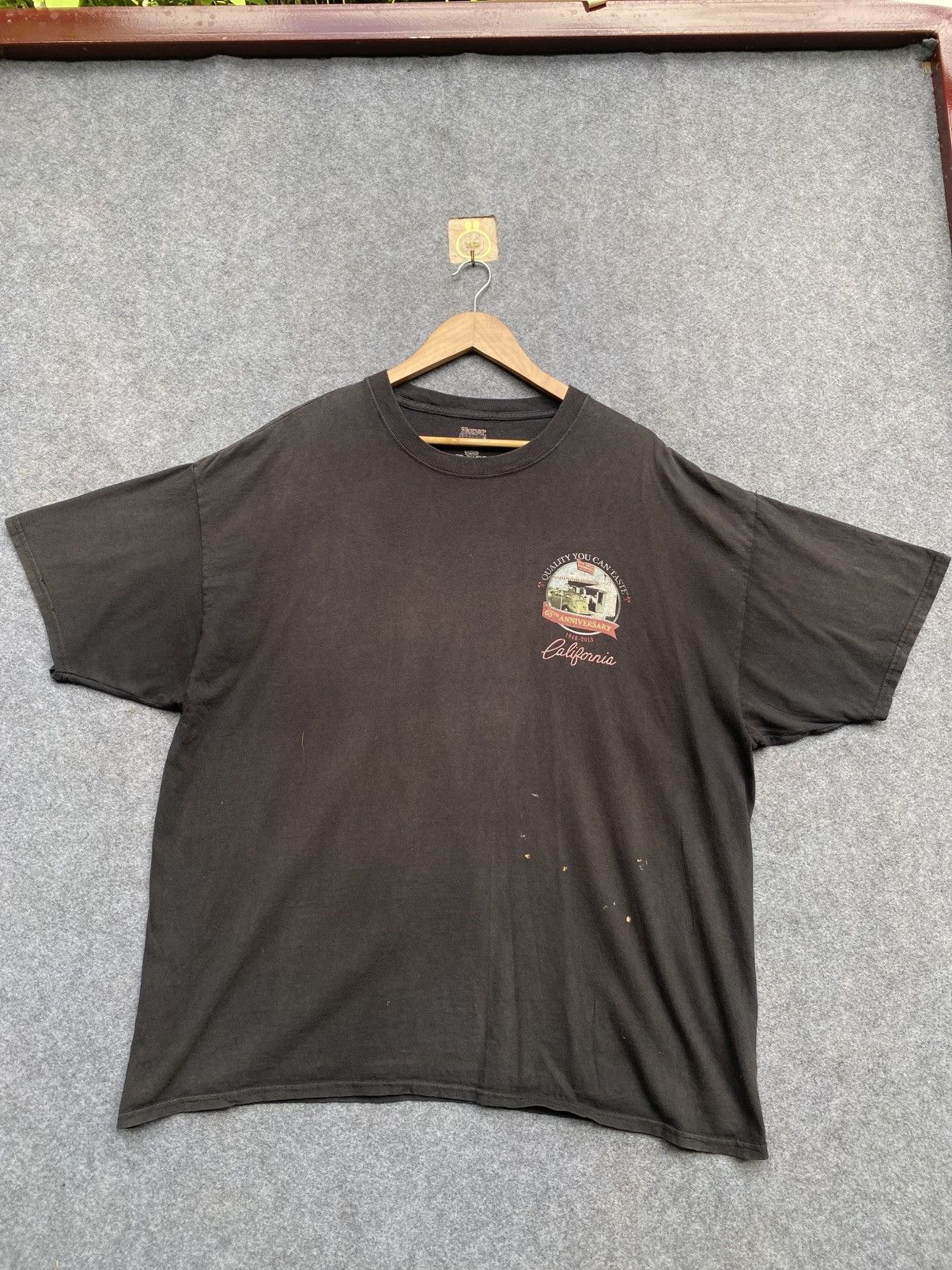 Hanes × Vintage Vintage califonia in n out hamburger anniversary Size US XL / EU 56 / 4 - 1 Thumbnail