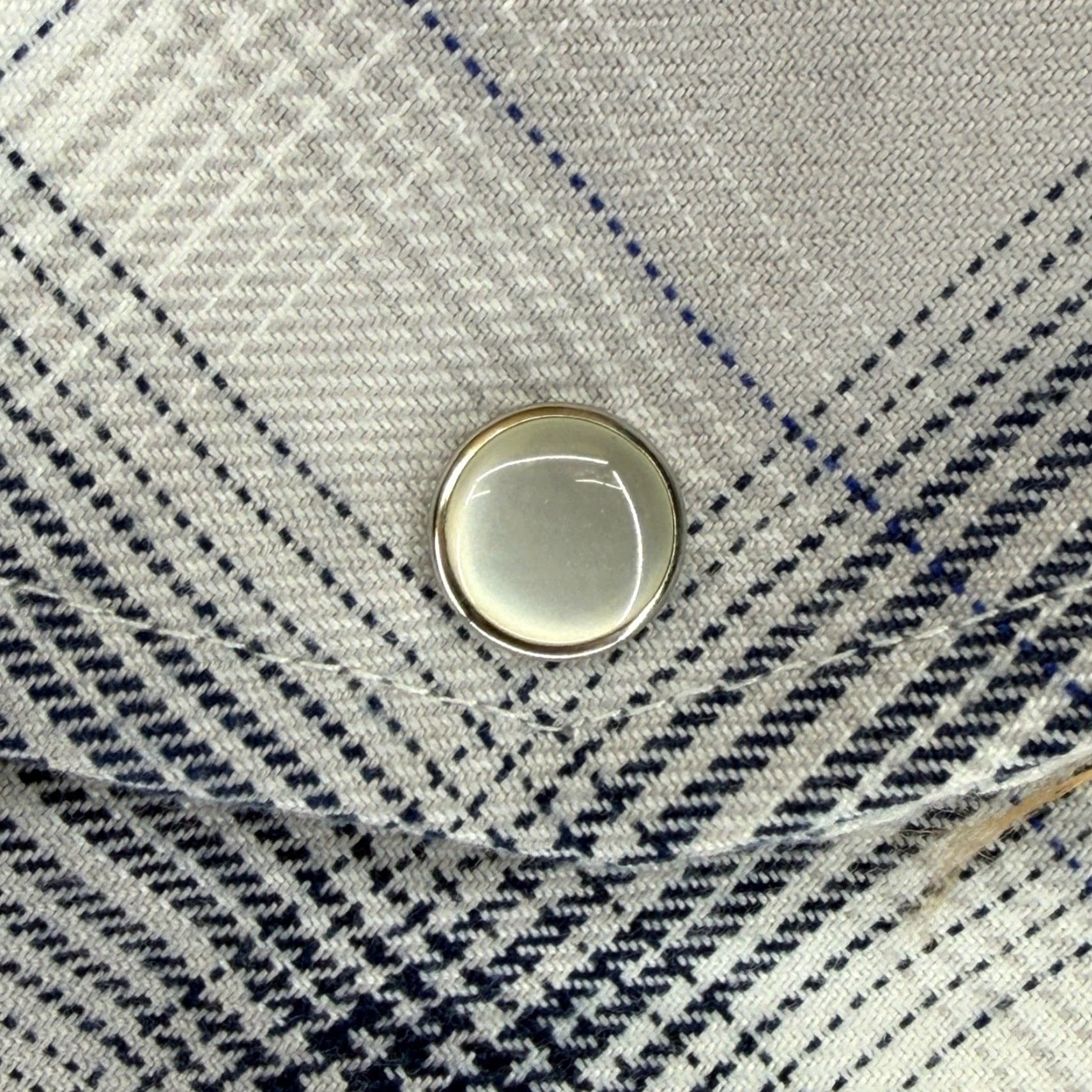 Vintage Dixxon Flannel The Ormond J&P Cycles Plaid Shirt Mens 3XL Grey White Blue D-Tech Size US XXL / EU 58 / 5 - 5 Thumbnail