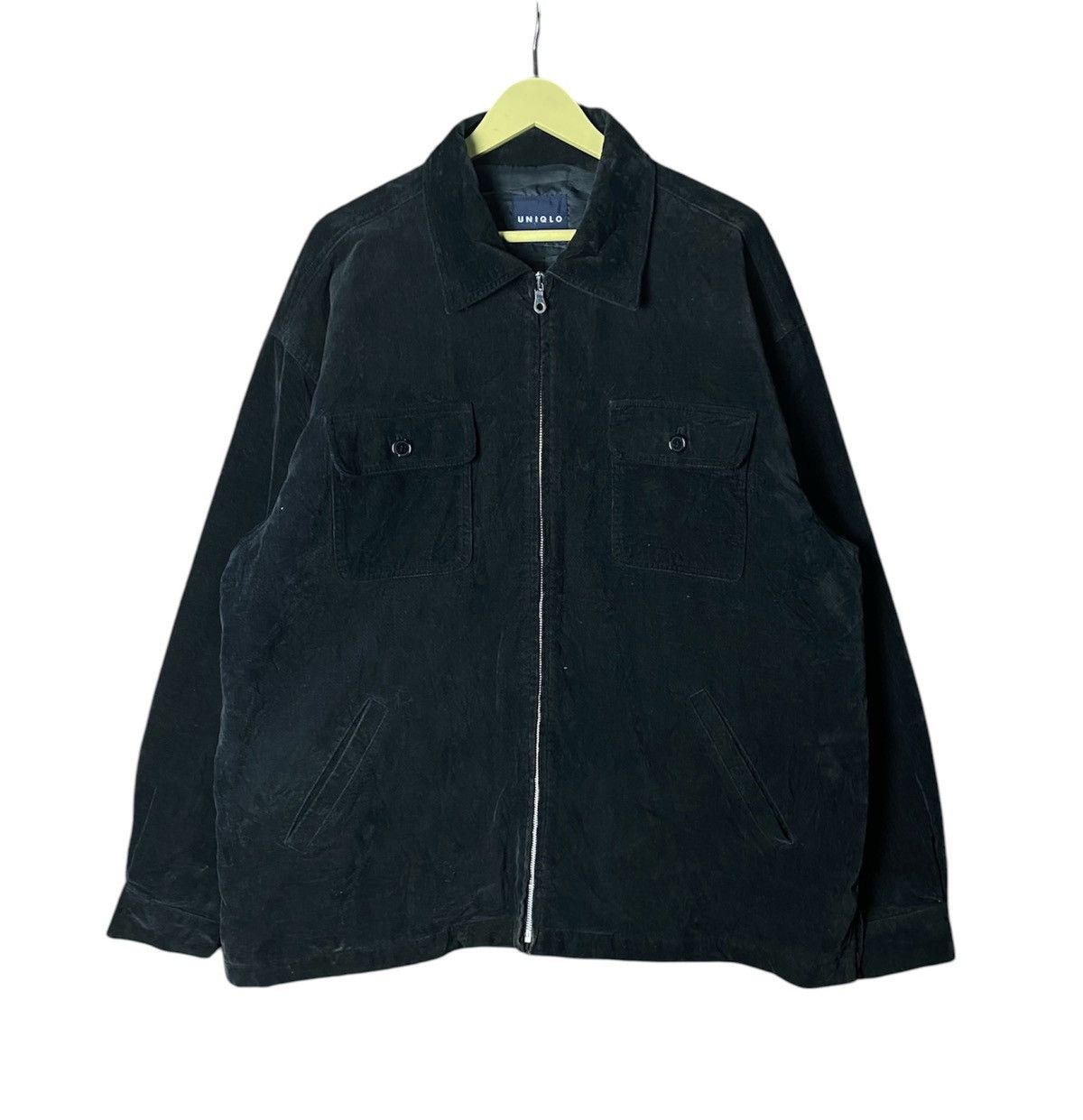 Uniqlo × Vintage Vintage Uniqlo Corduroy Zipper Jacket | Grailed