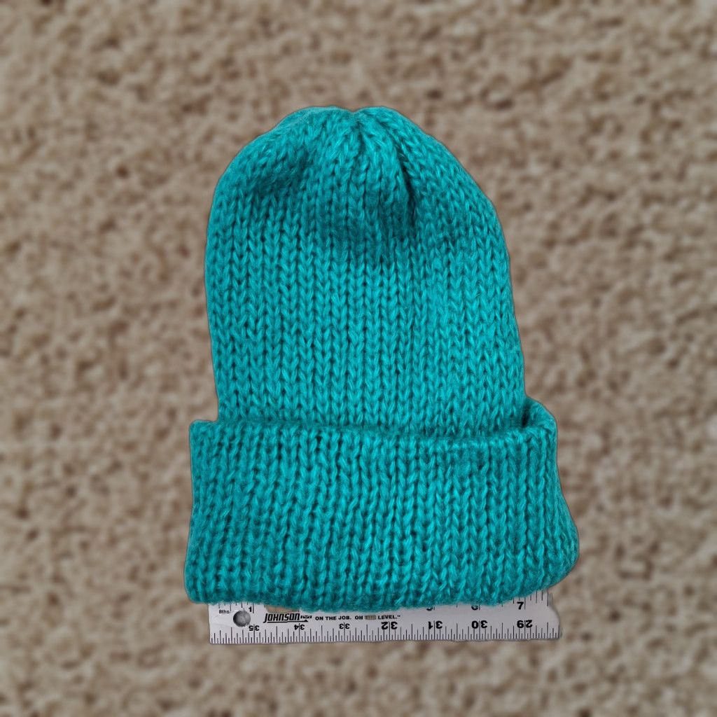 Altea Liz Sinclair Toque Womens One Size Teal Blue Knit Acrylic Snow Ski Hat Made In Japan Size ONE SIZE - 1 Thumbnail