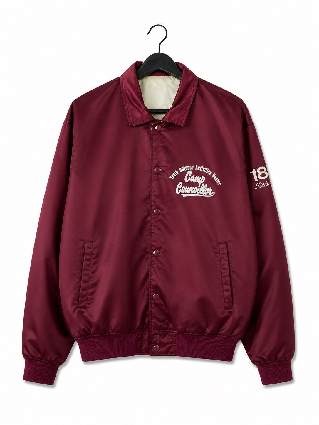 Vintage Vintage 90s VP Outerhouse Satin Coach Jacket Made in USA Size US L / EU 52-54 / 3 - 2 Thumbnail