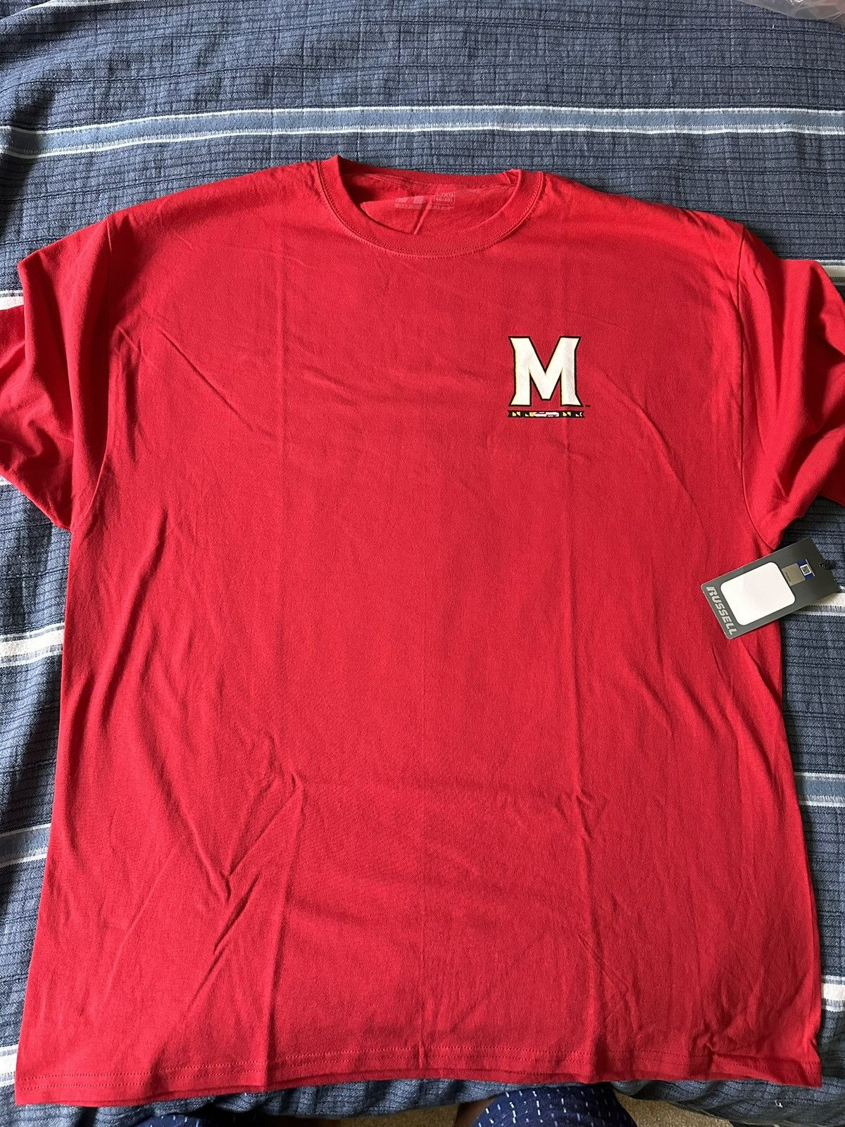Russell Athletic University of Maryland Tee Size US XL / EU 56 / 4 - 1 Thumbnail