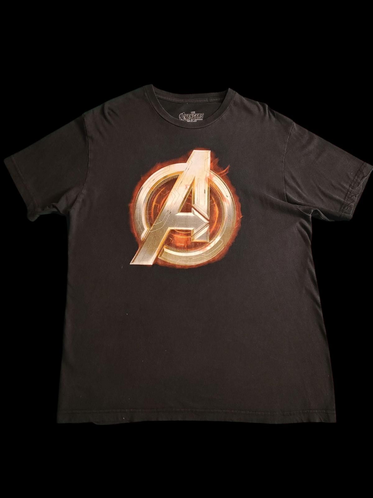 Marvel Comics Marvel Avengers Graphic T-Shirt - Black Size US XL / EU 56 / 4 - 2 Thumbnail