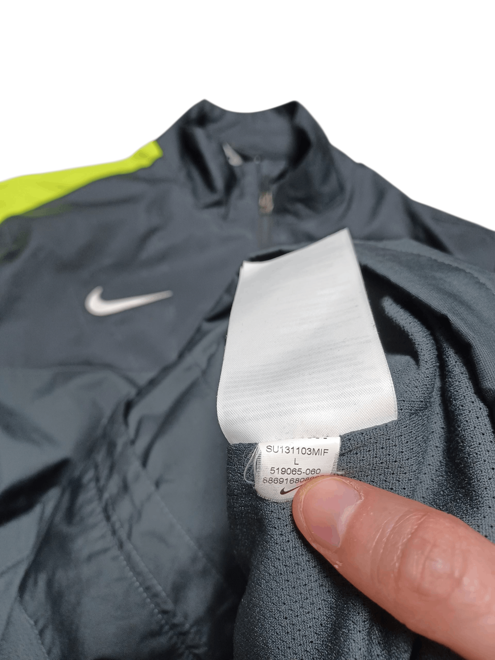 Nike EVERTON NIKE CHANG VINTAGE 2013 NYLON TRACK JACKET Size US L / EU 52-54 / 3 - 6 Thumbnail