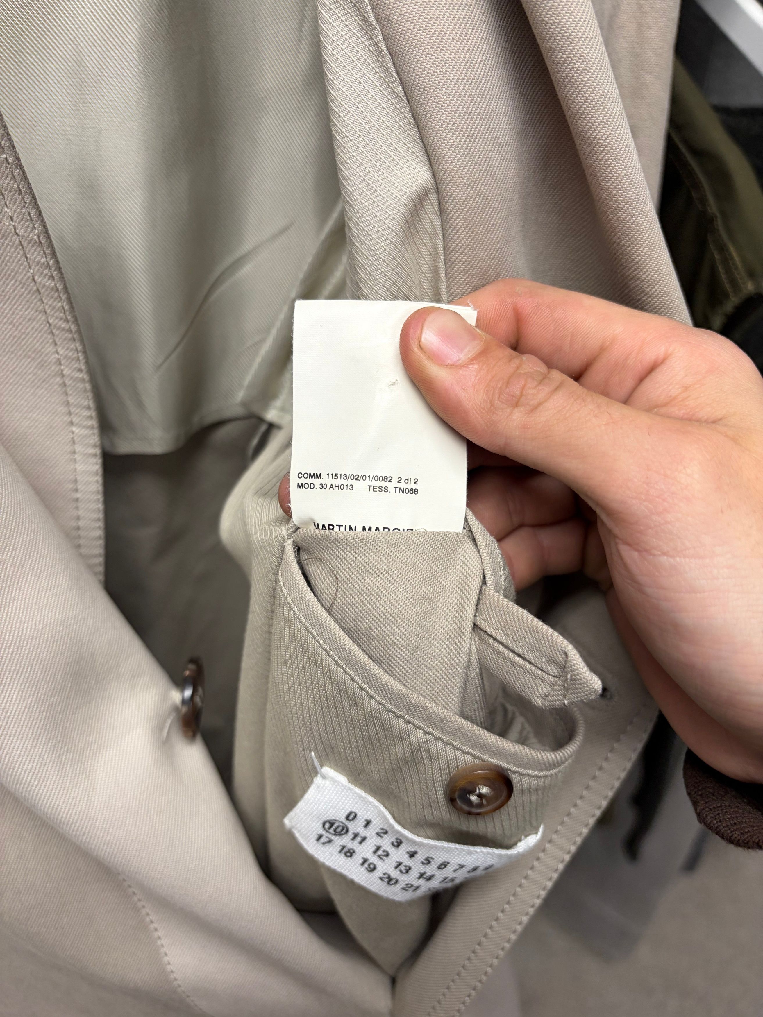Maison Margiela AW2007 Maison Martin Margiela Tan/Brown Two Tone Trench Coat Size US M / EU 48-50 / 2 - 7 Thumbnail