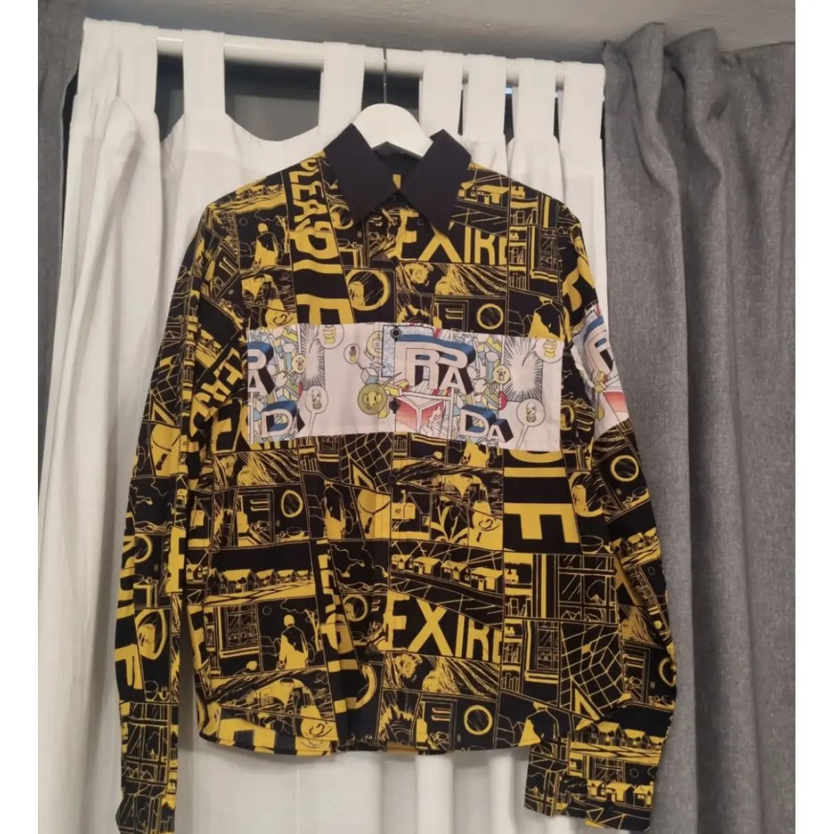 Prada Chemise Prada premium style yellow cotton jacket Size 40L - 3 Thumbnail