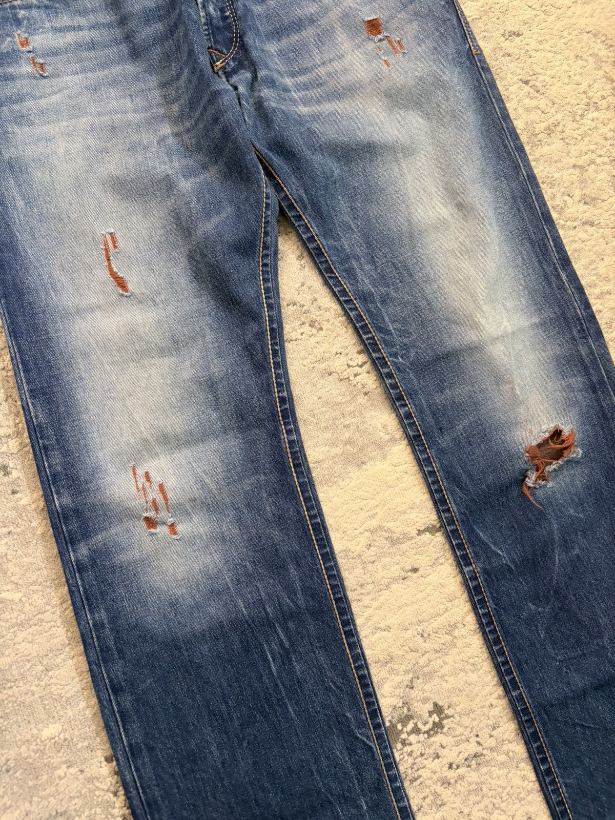 Diesel IAKOP Slim Tapered Jeans Wash 0815K 30x30 Size US 30 / EU 46 - 4 Thumbnail