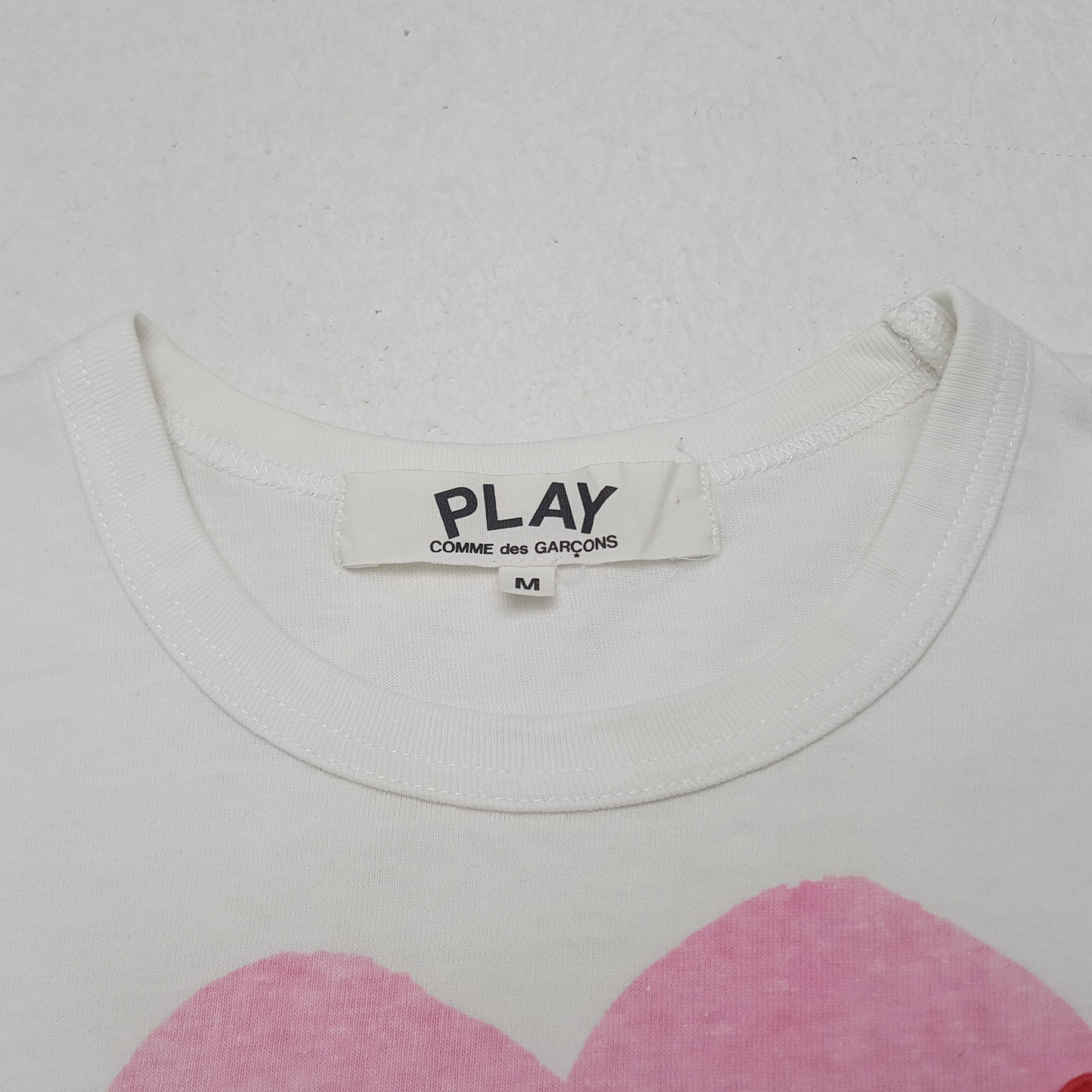 Comme des Garcons PLAY × Vintage Vintage Comme des Garcons Play Tshirt Size XS / US 0-2 / IT 36-38 - 4 Thumbnail