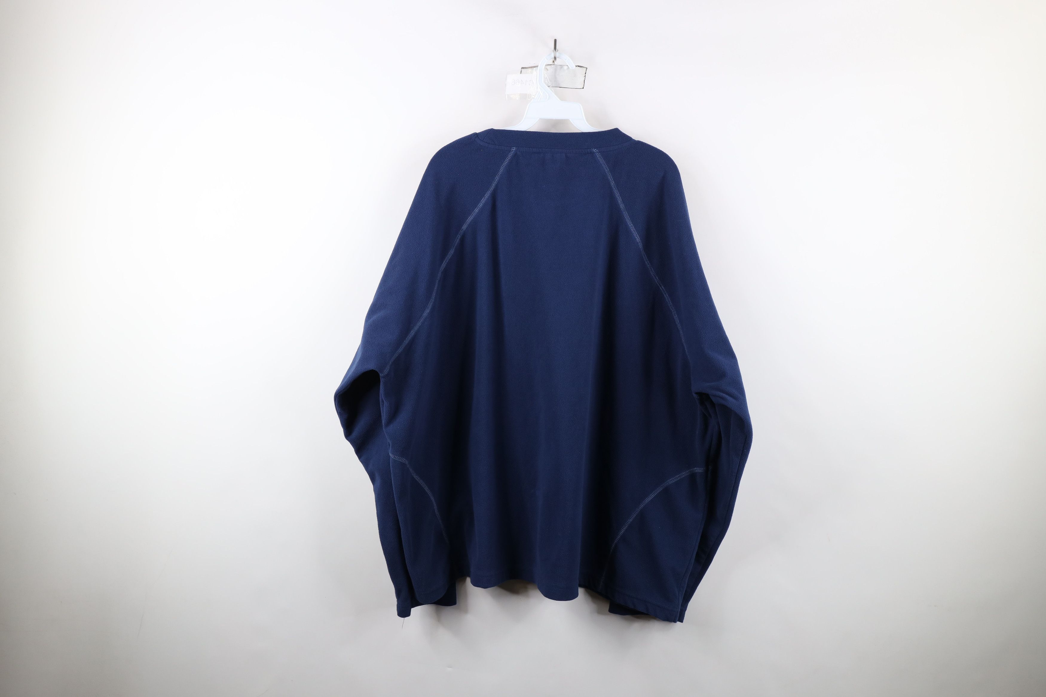 Cabelas × Vintage Vintage Cabelas Fleece Long Sleeve Crewneck Sweater Blue Size US XXL / EU 58 / 5 - 13 Thumbnail