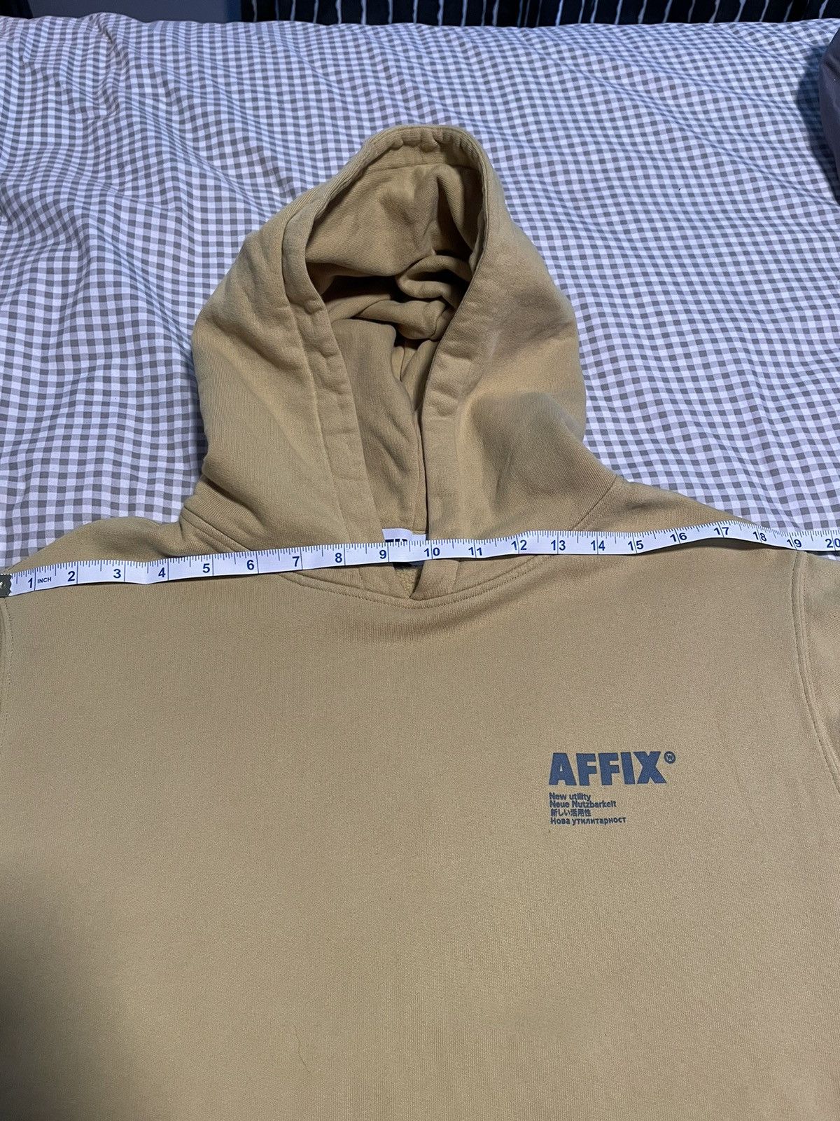 AFFXWRKS Affix Works sulfur yellow hoodie Size US M / EU 48-50 / 2 - 12 Thumbnail