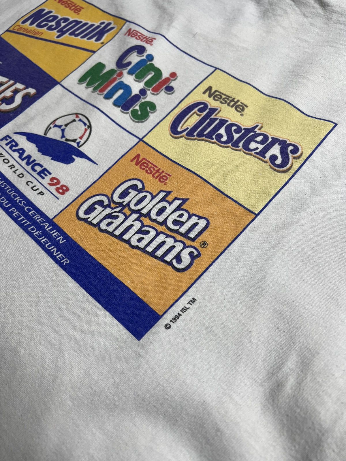 Vintage 1994 France 98 World Cup Vintage T-shirt Size US L / EU 52-54 / 3 - 3 Thumbnail