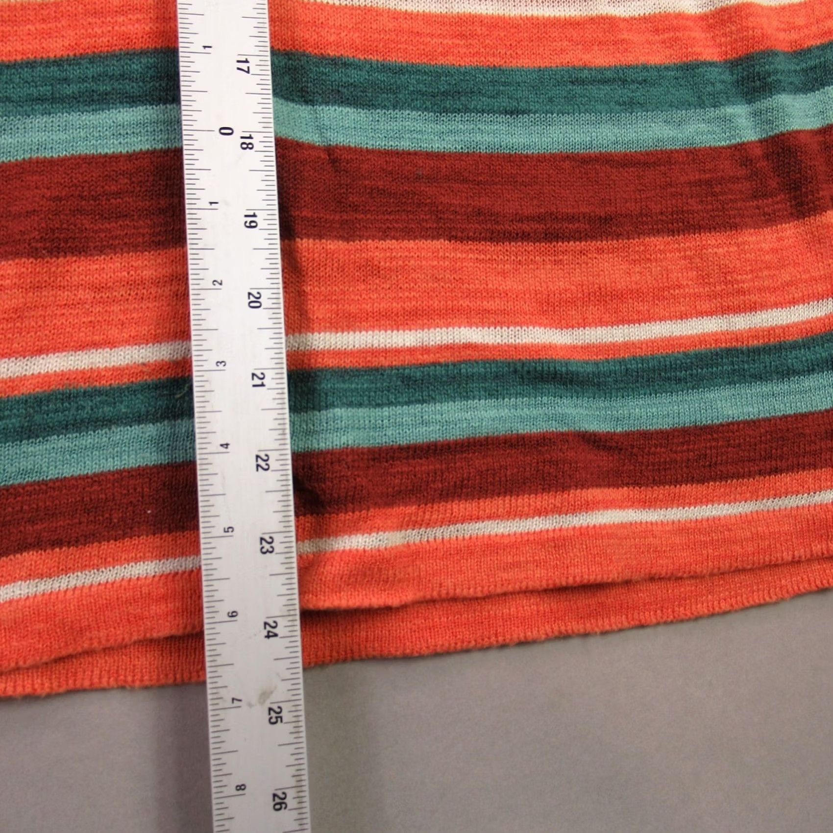 Tommy Bahama Tommy Bahama Womens XS Short Sleeve Lightweight Crew Neck Stripes Size XS / US 0-2 / IT 36-38 - 8 Thumbnail