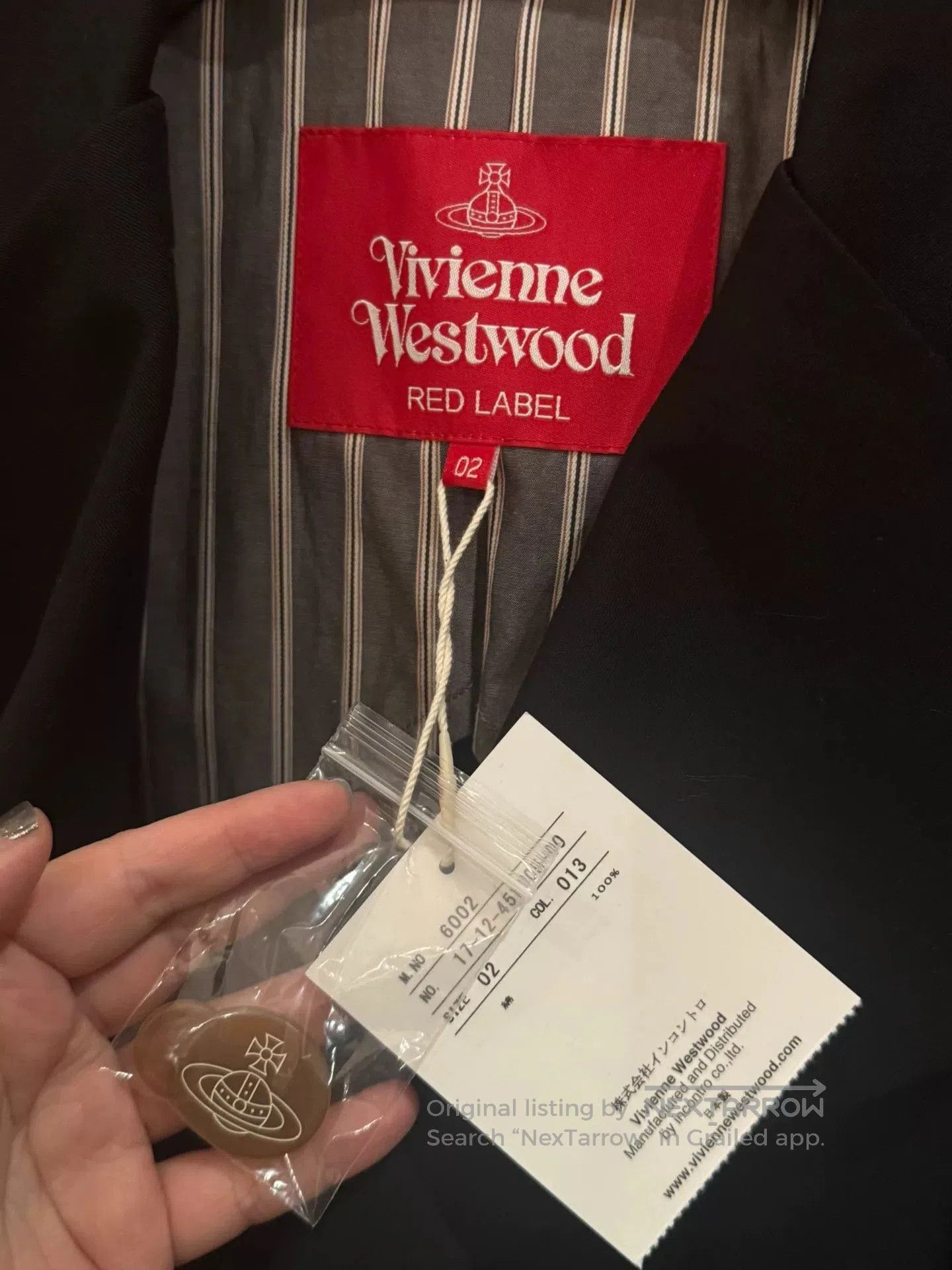 Vivienne Westwood vivienne westwood black heart collar blazer. Size S / US 4 / IT 40 - 3 Thumbnail