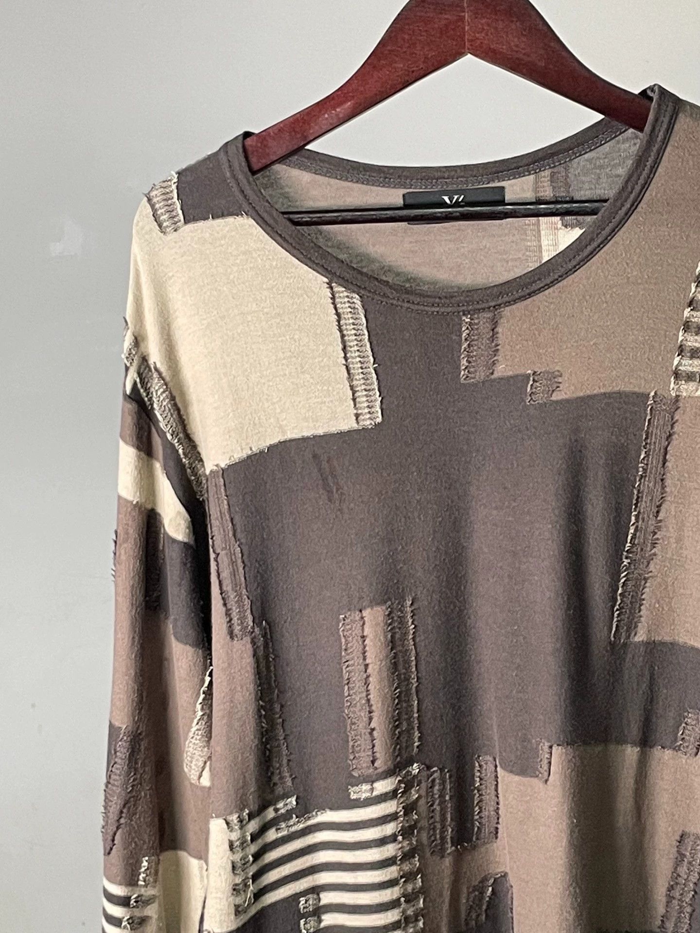 Yohji Yamamoto Yohji Yamamoto 18FW Color Blocked T-Shirt Size US M / EU 48-50 / 2 - 4 Thumbnail