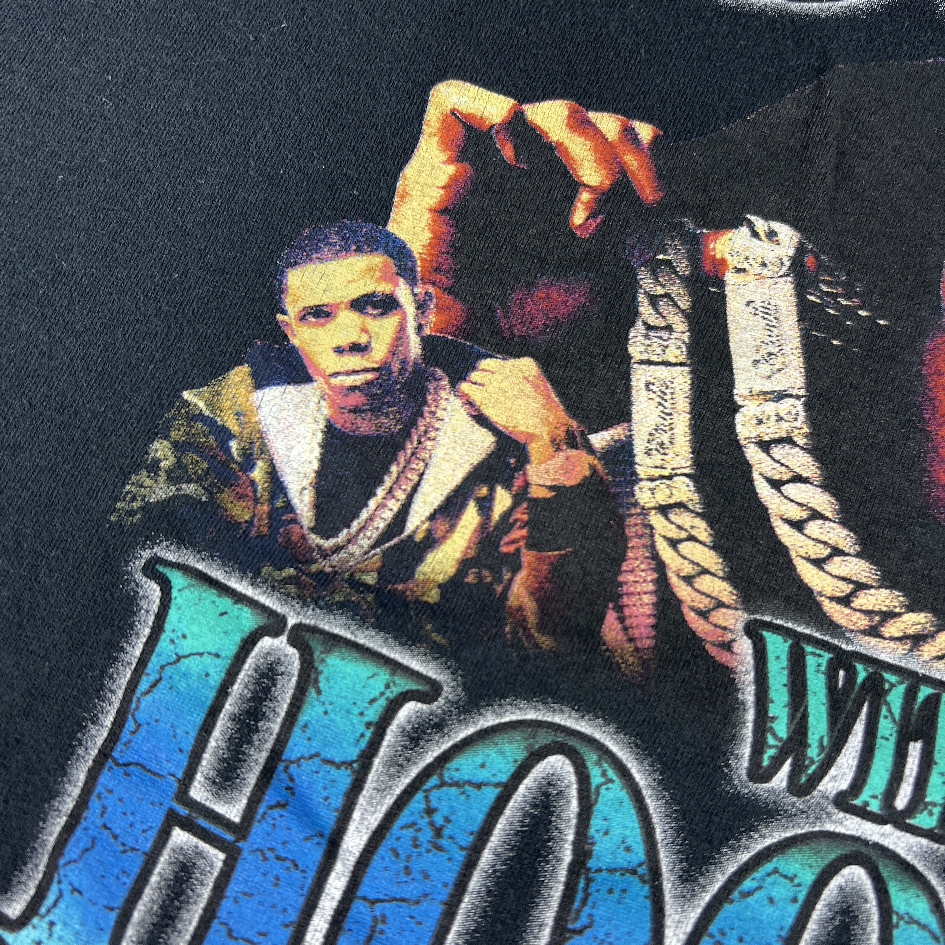 Rap Tees A Boogie With The Hoodie Rap Shirt Black Faded Short Sleeve Size US XL / EU 56 / 4 - 3 Thumbnail