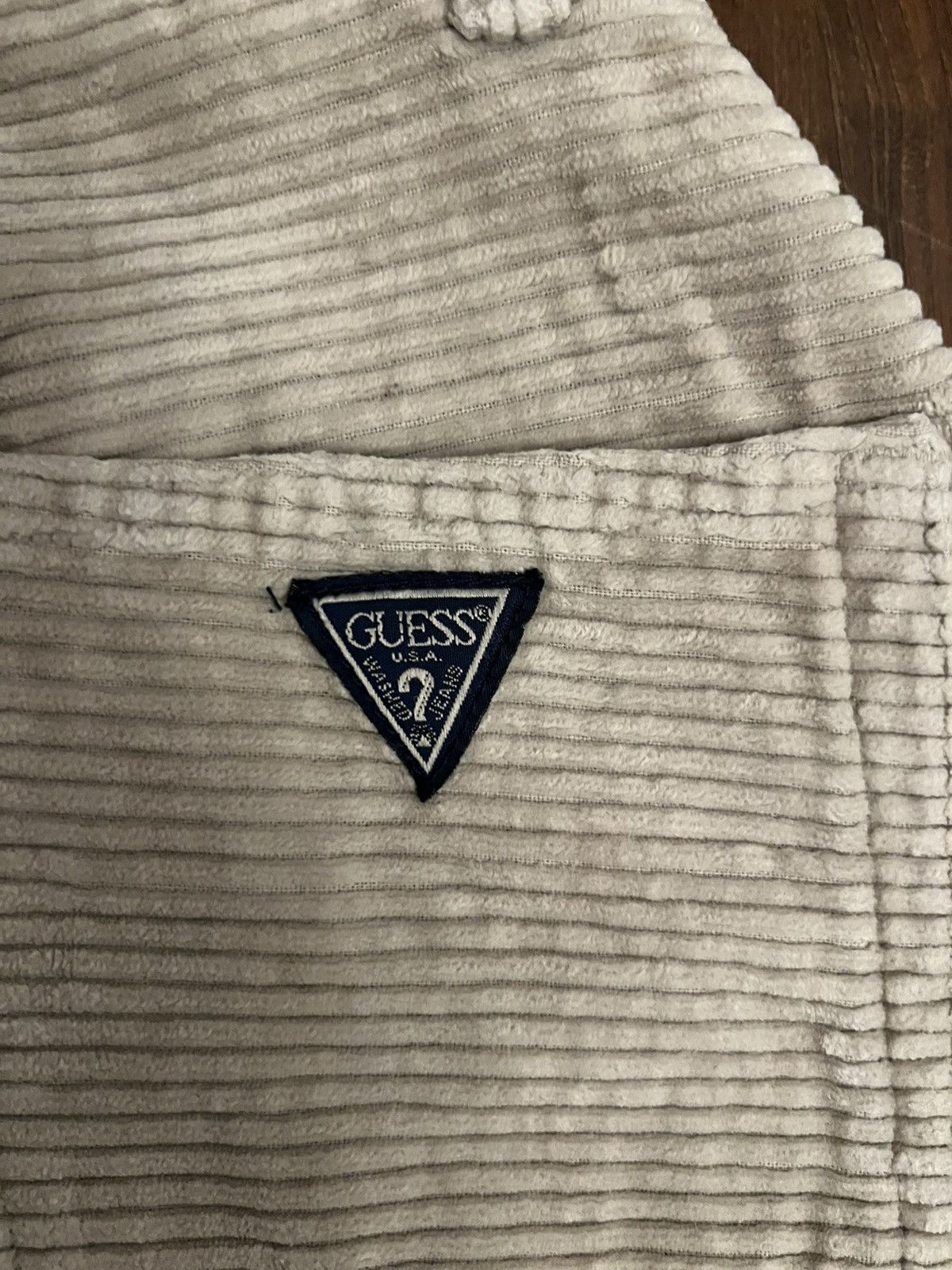 Guess Vintage 90s Guess Corduroy Shorts Size US 28 / EU 44 - 3 Thumbnail