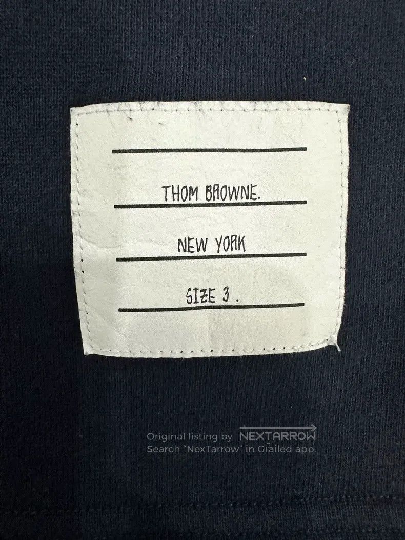 Thom Browne Thom Browne size 3 Blue and grey shorts Size US 38 / EU 54 - 3 Thumbnail