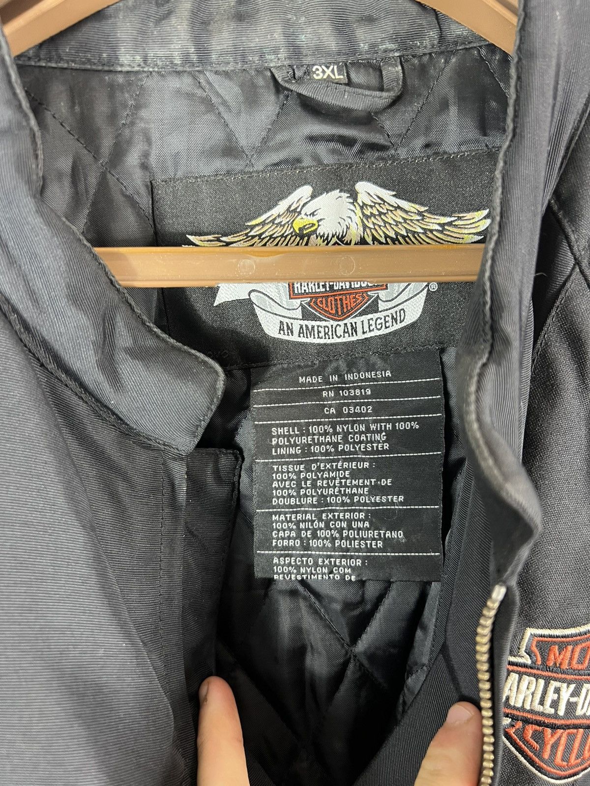 Harley Davidson 🔥VINTAGE HARLEY DAVIDSON BIG LOGO MOTORHEAD JACKET Size US L / EU 52-54 / 3 - 3 Thumbnail