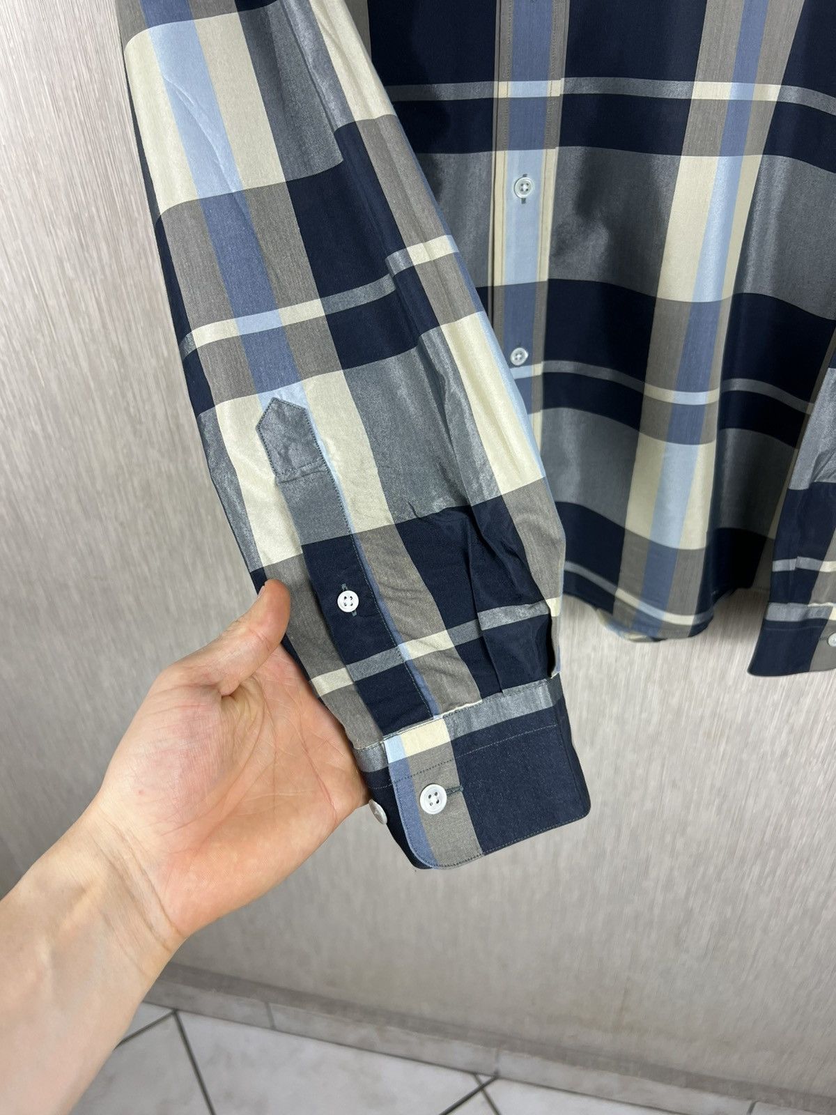 Acne Studios Acne Studios classic fit Jeffrey Mul Ch PSS16 checked shirt Size US L / EU 52-54 / 3 - 13 Thumbnail