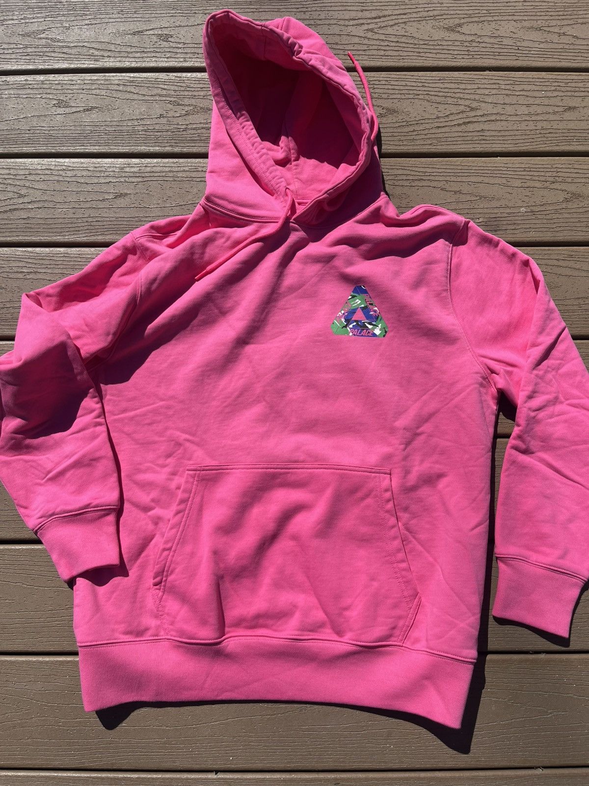 Palace Palace Tri Camo Pink hoodie size L Size US L / EU 52-54 / 3 - 1 Thumbnail