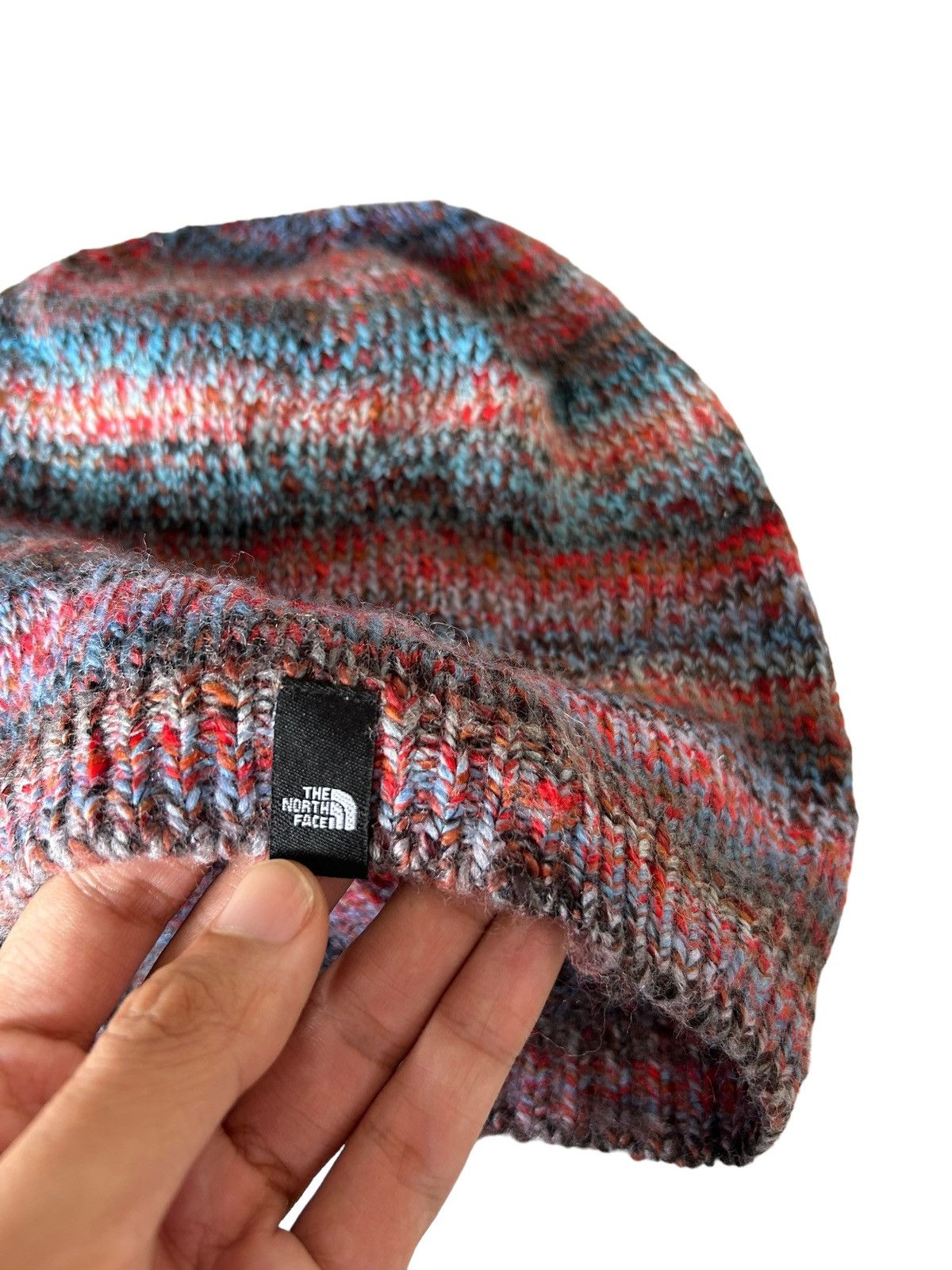 Japanese Brand × The North Face The North Face Multicolur knitted Made in Japan Beanie Hats Size ONE SIZE - 4 Thumbnail
