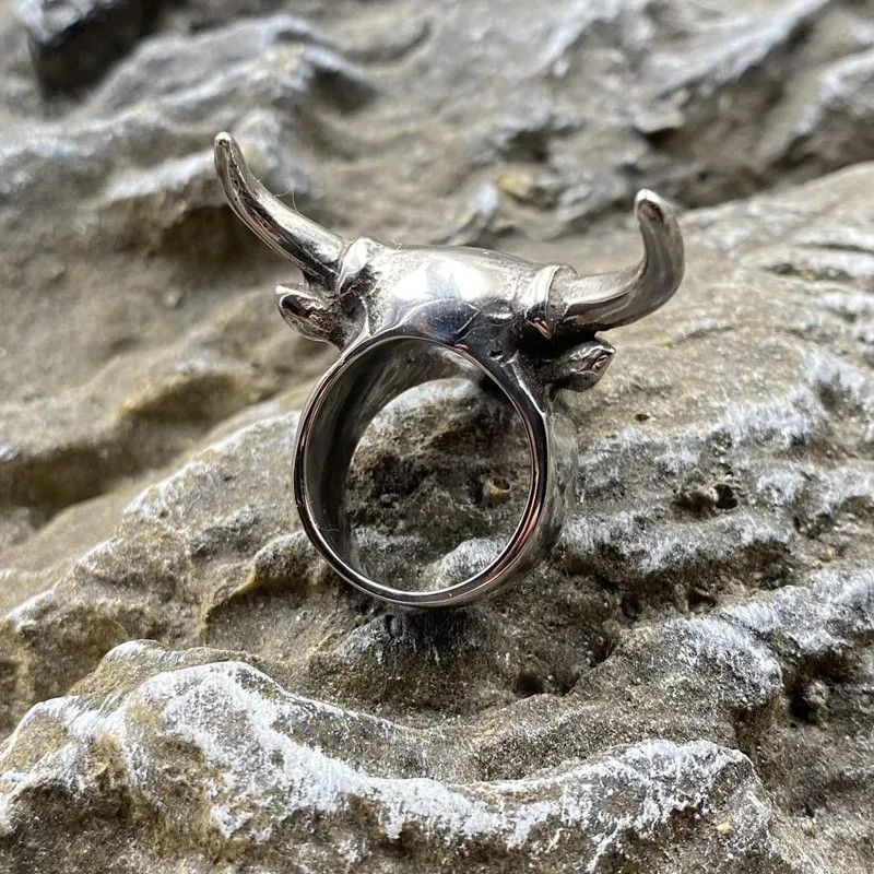 Jewelry × Vintage Bull Ring Size ONE SIZE - 6 Thumbnail