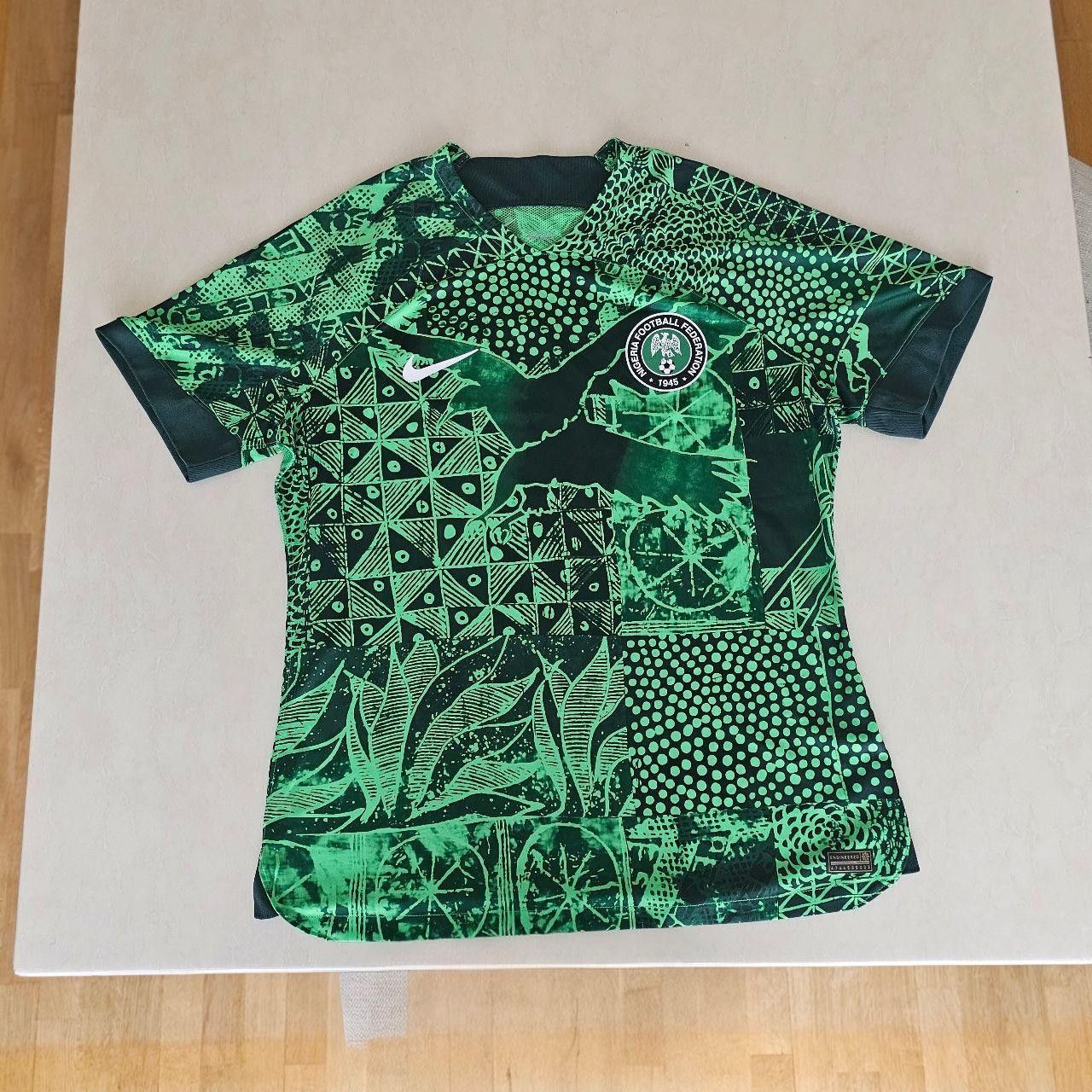 Nike Official NIgeria 2022 World Cup Shirt Vapourknit BNWT Size US XL / EU 56 / 4 - 1 Thumbnail