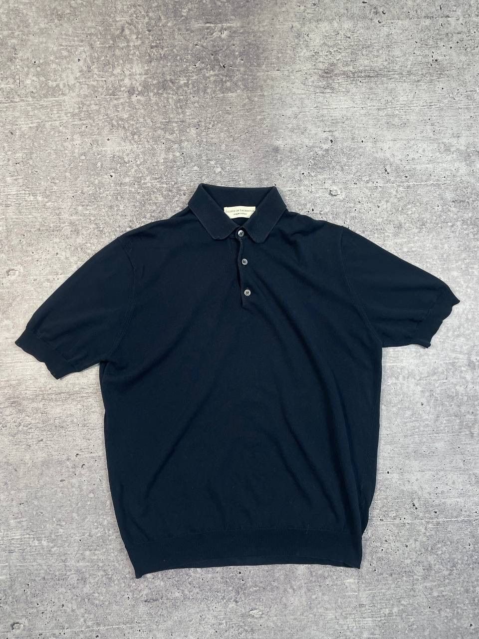 Vintage Filippo De Laurentiis Cotton Polo Tee T-Shirt Y2K Size US M / EU 48-50 / 2 - 1 Thumbnail